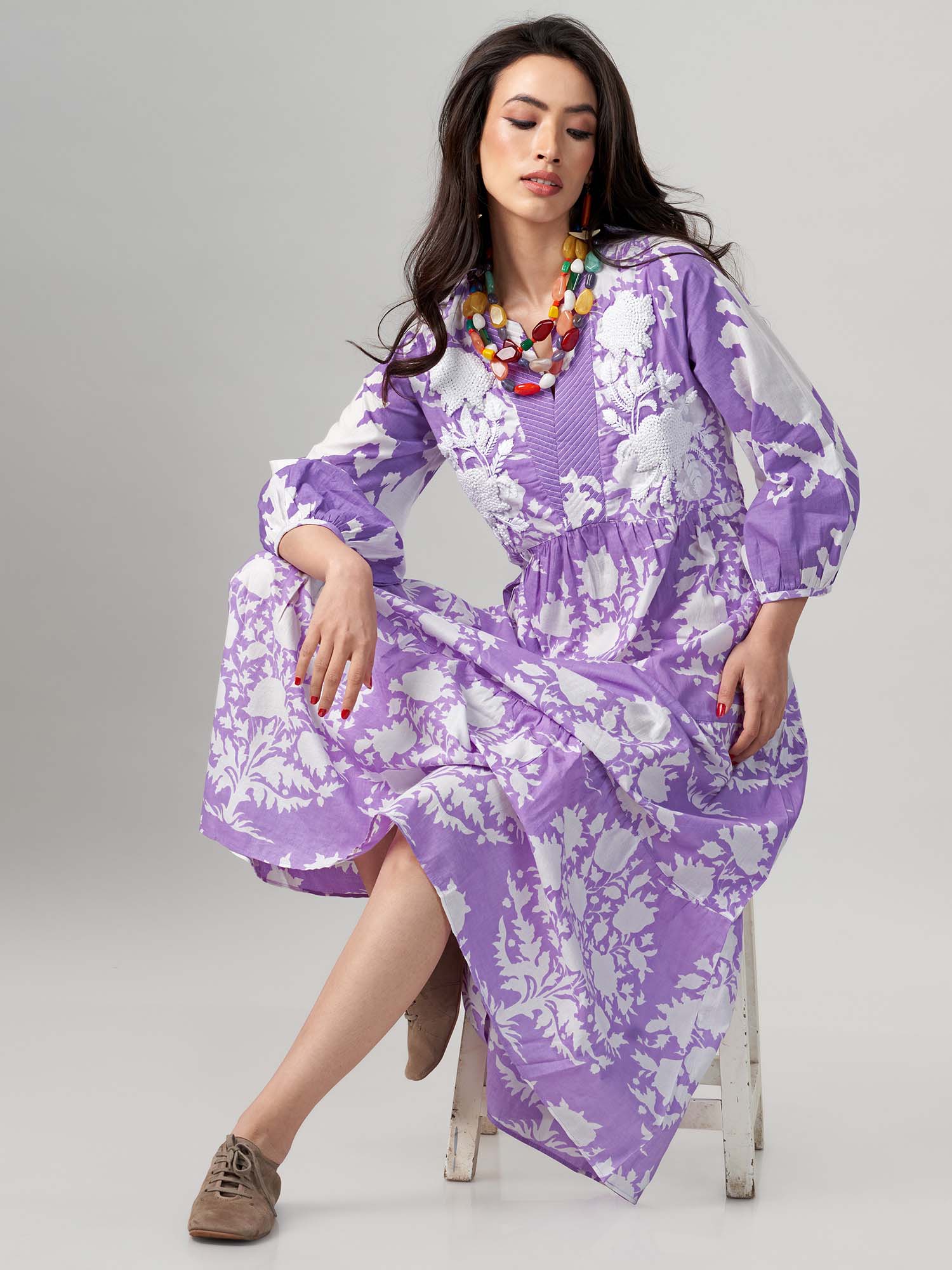Altina Cotton Print Dress