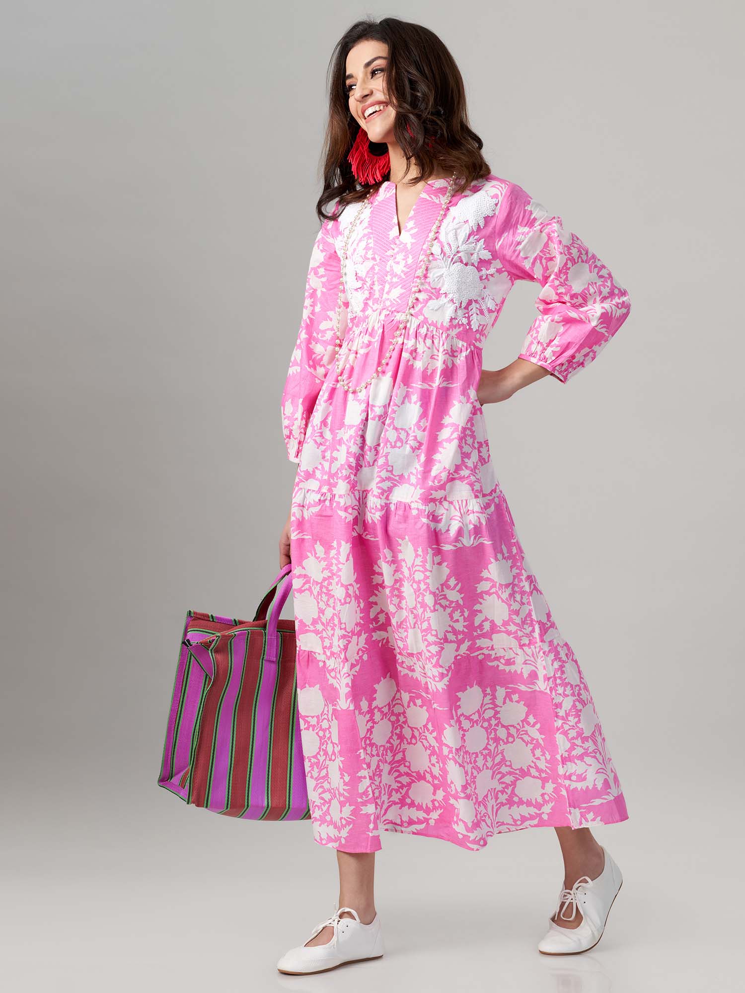 Altina Cotton Print Dress