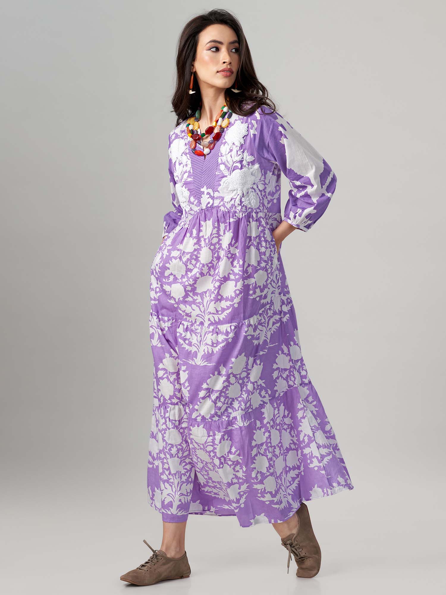 Altina Cotton Print Dress