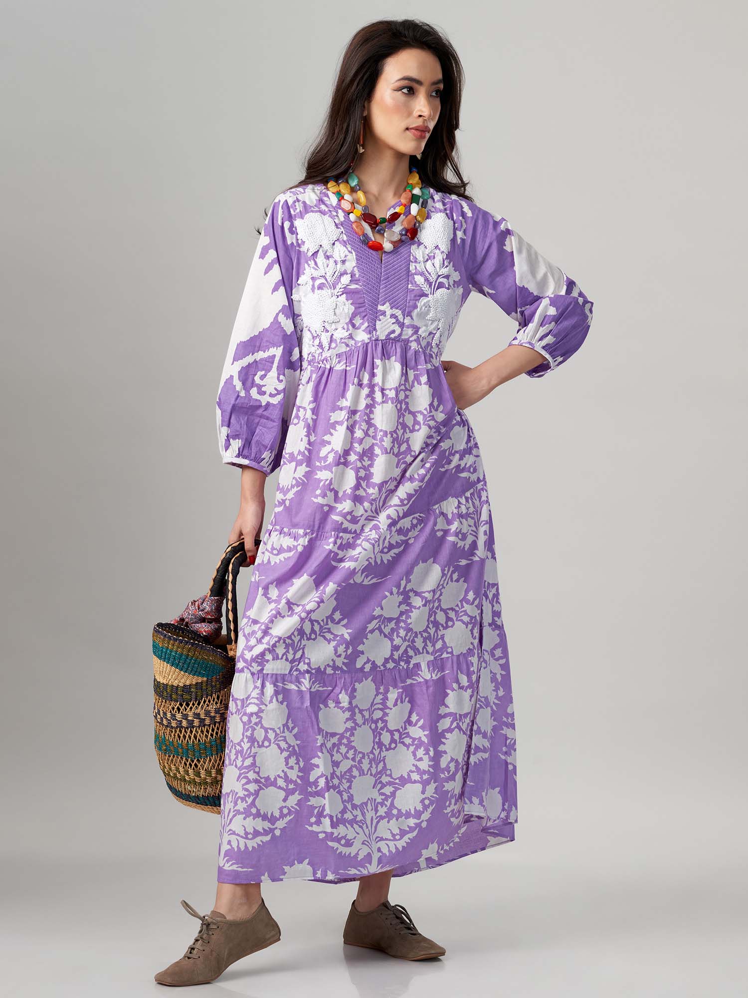 Altina Cotton Print Dress