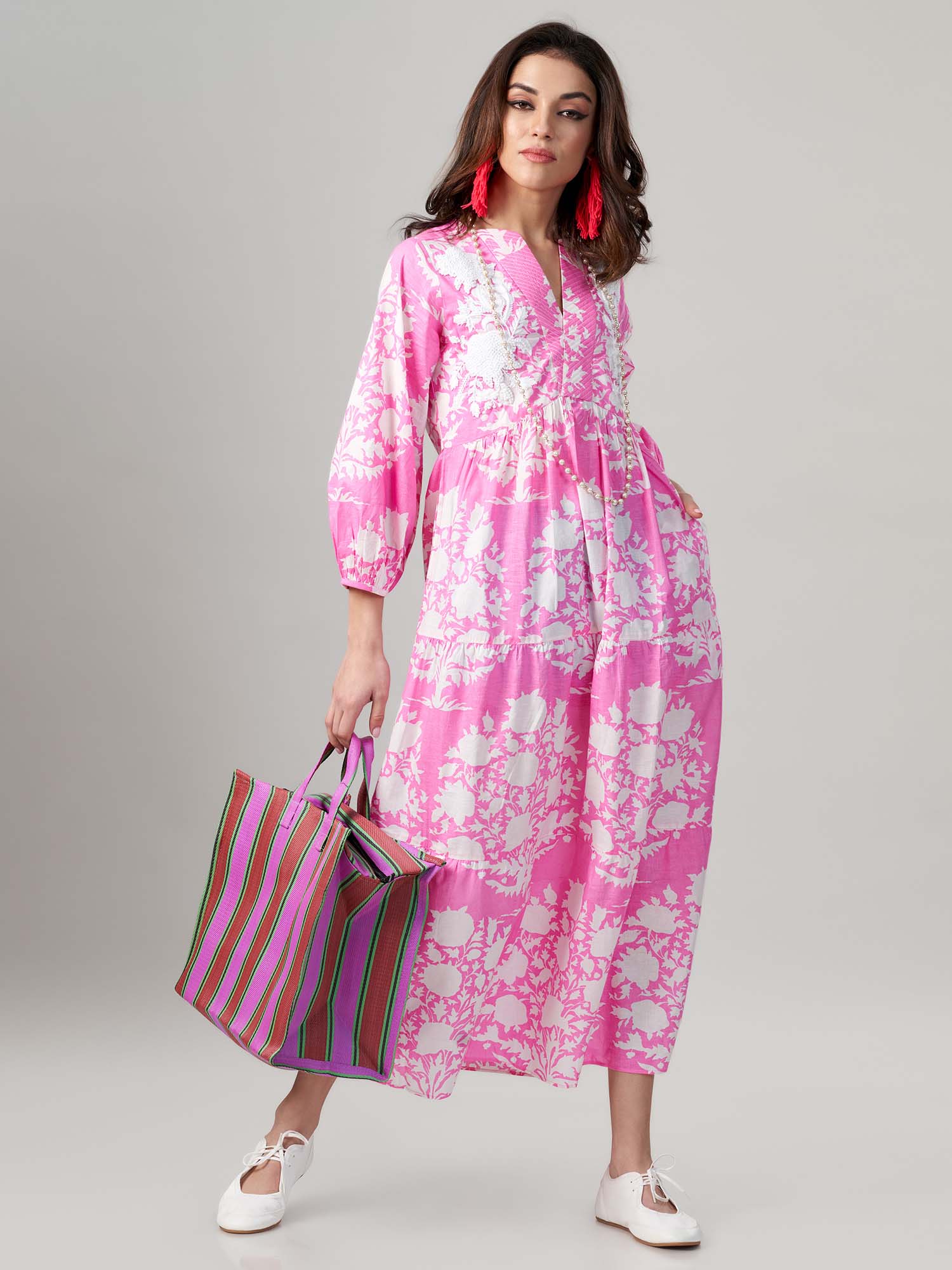 Altina Cotton Print Dress