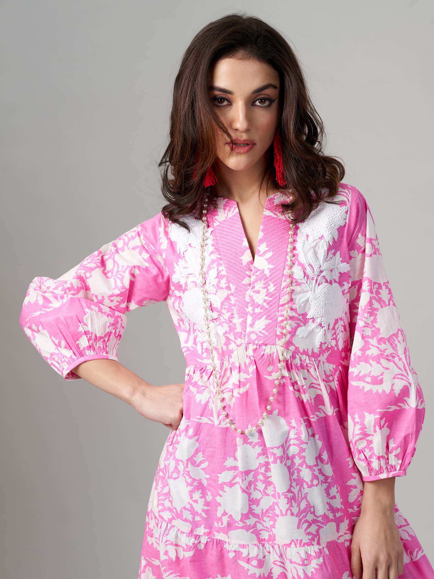 Altina Cotton Print Dress