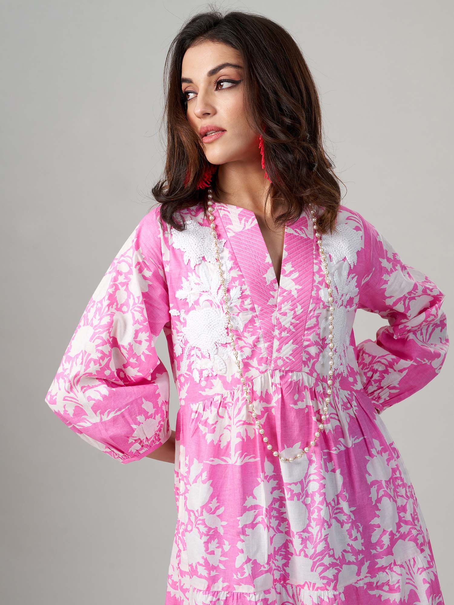 Altina Cotton Print Dress