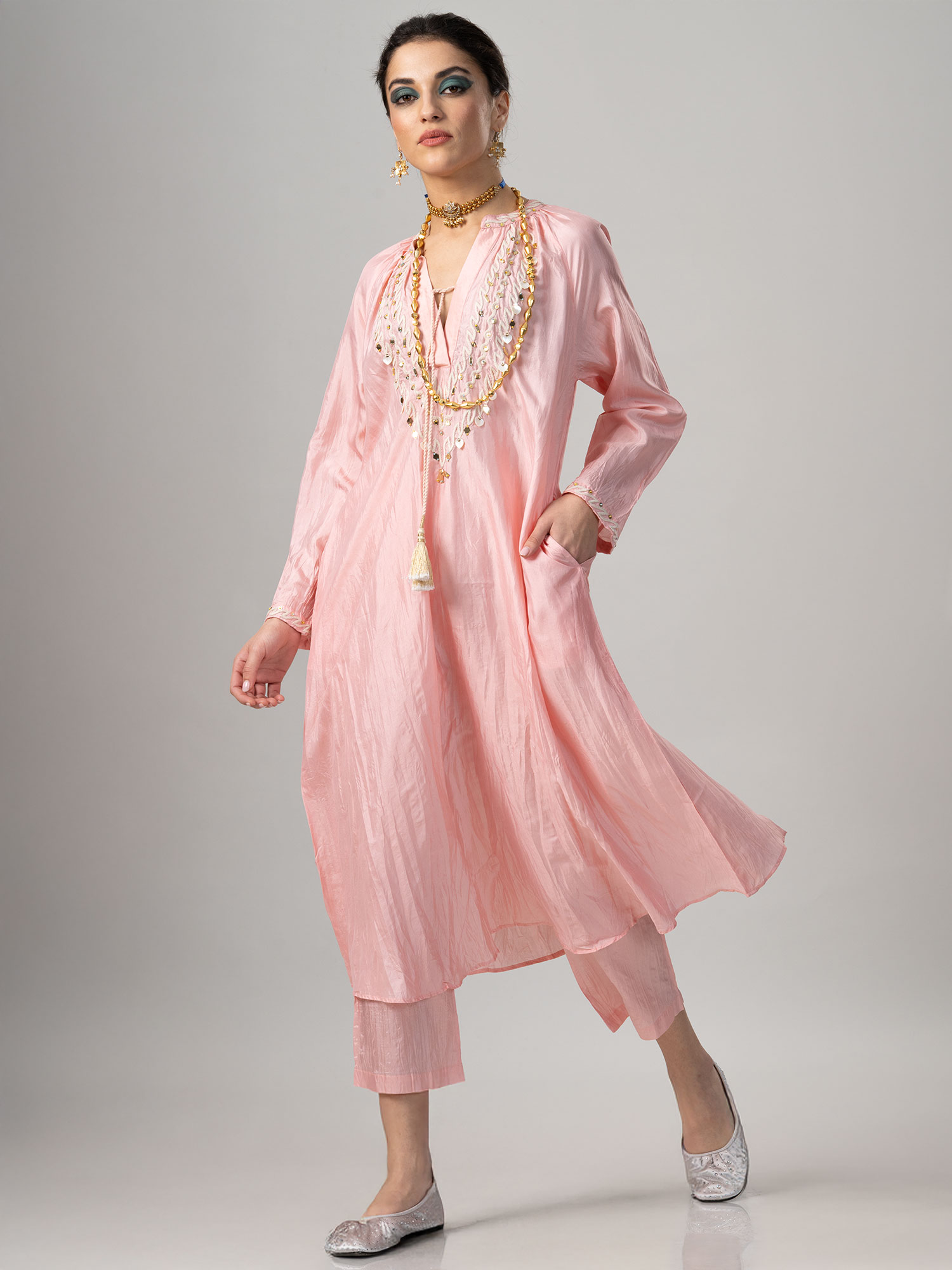 Ananda Silk Matching Set