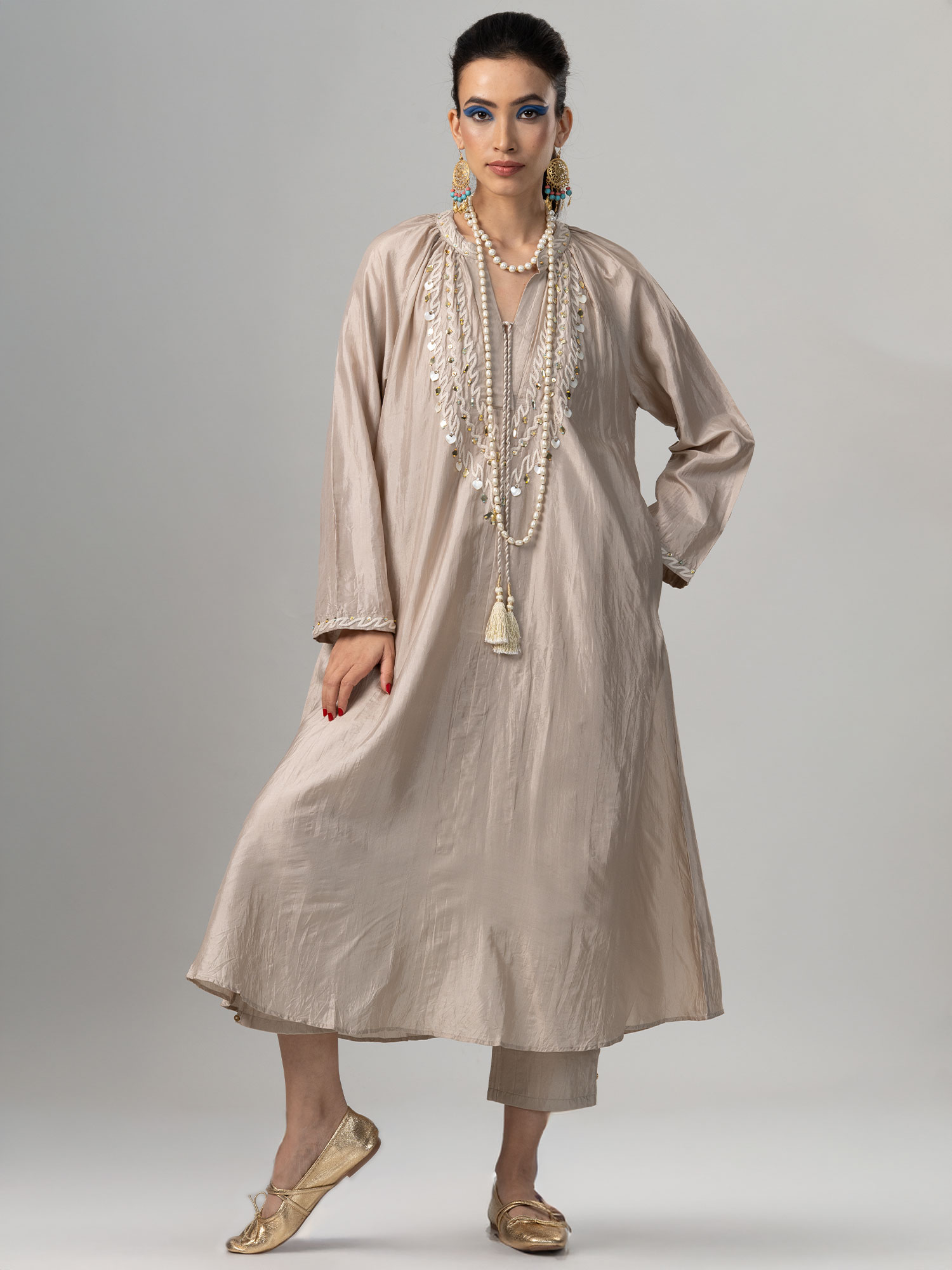 Ananda Silk Matching Set