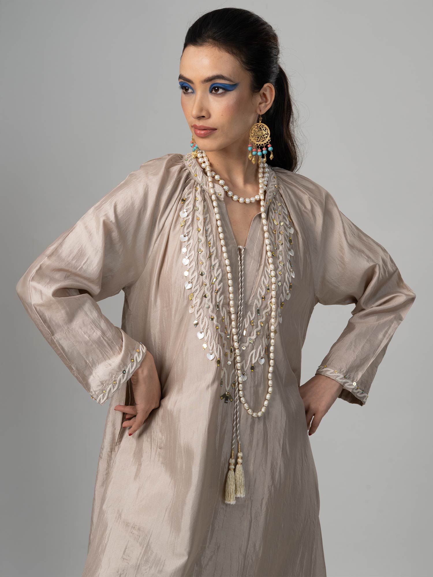 Ananda Silk Matching Set