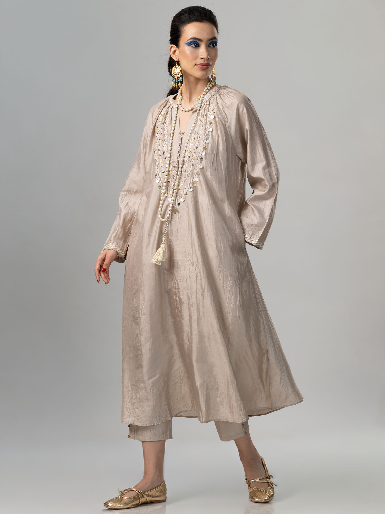 Ananda Silk Matching Set