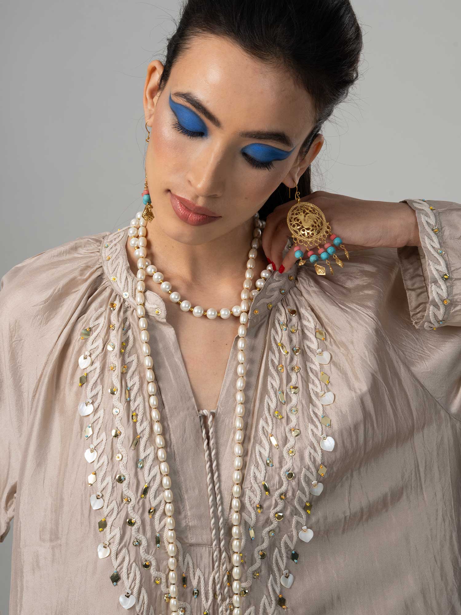 Ananda Silk Matching Set