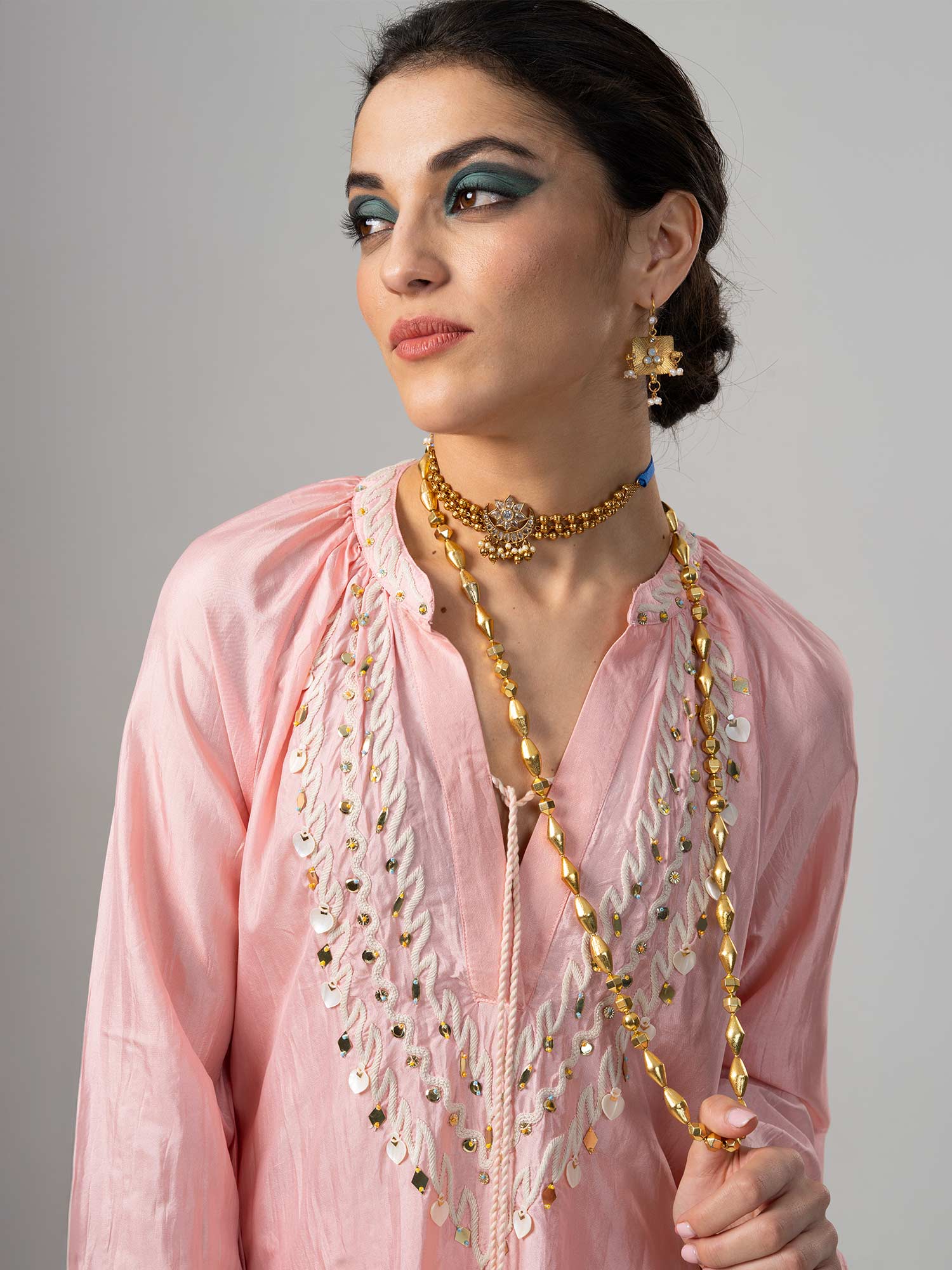 Ananda Silk Matching Set