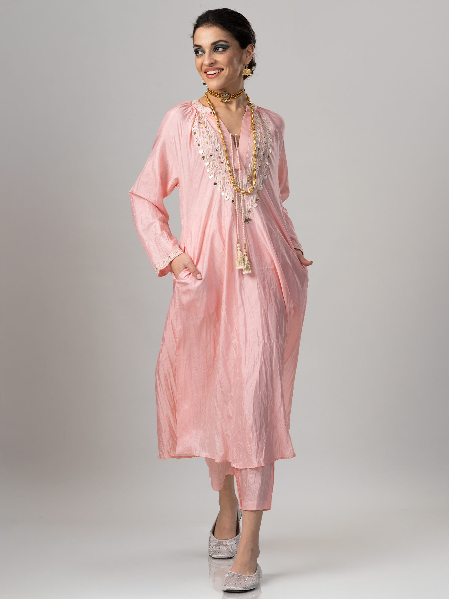 Ananda Silk Matching Set