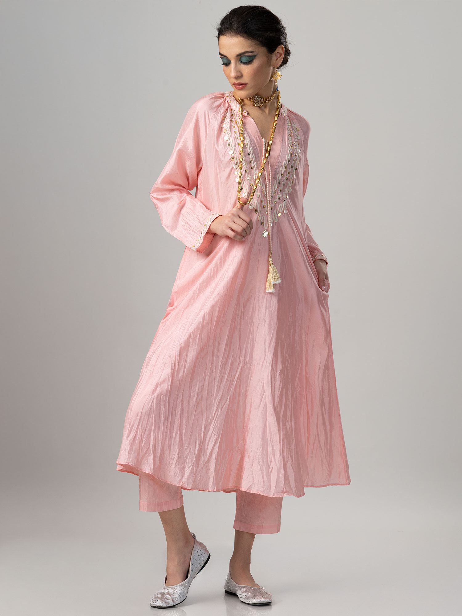 Ananda Silk Matching Set