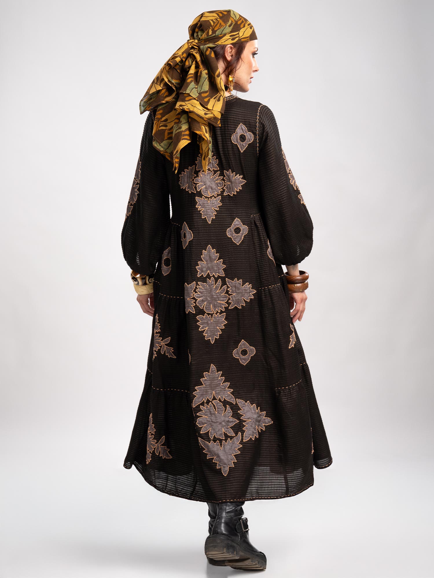 Attiya Handloom Silk Dress