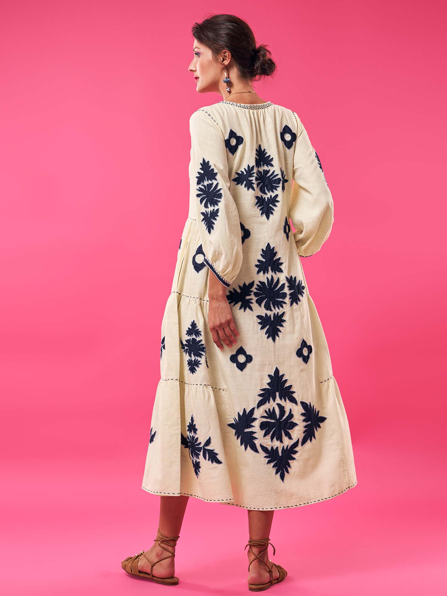 Attiya Khadi Silk Dress