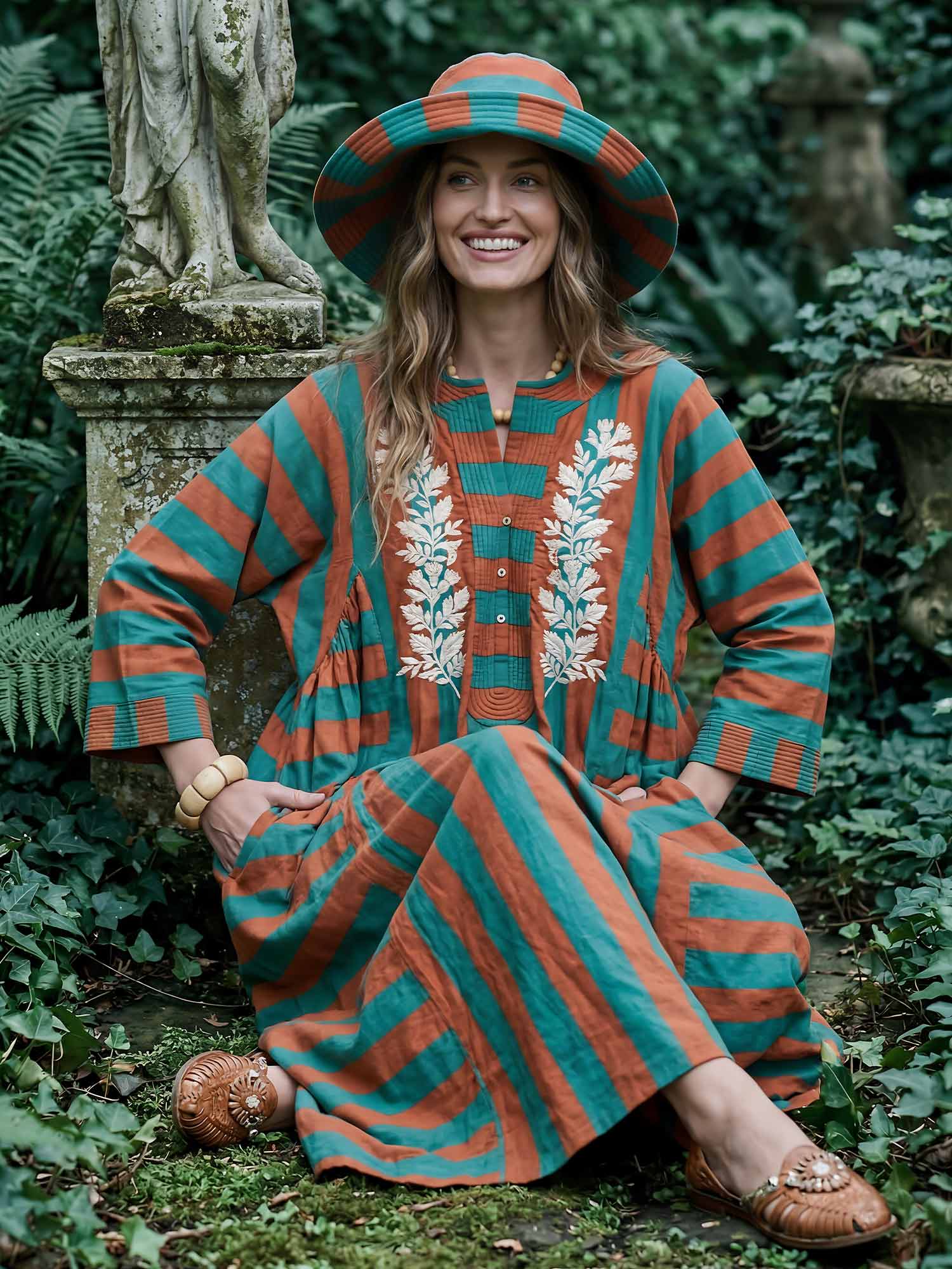 Bijan Cotton Dress 