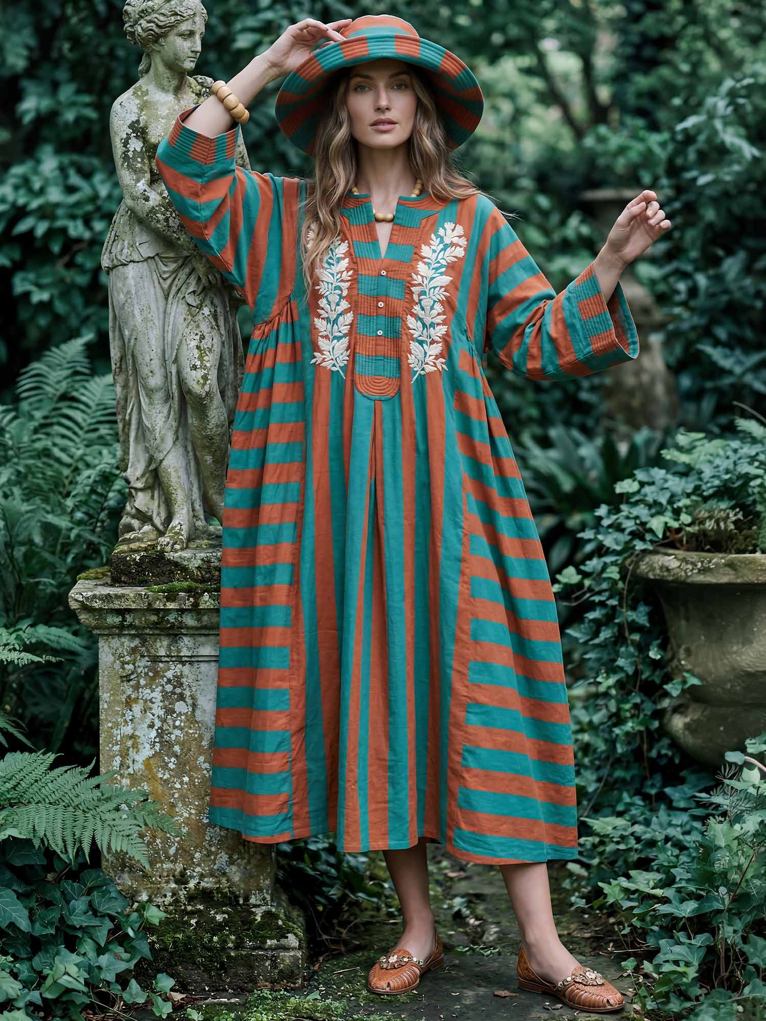 Bijan Cotton Dress 