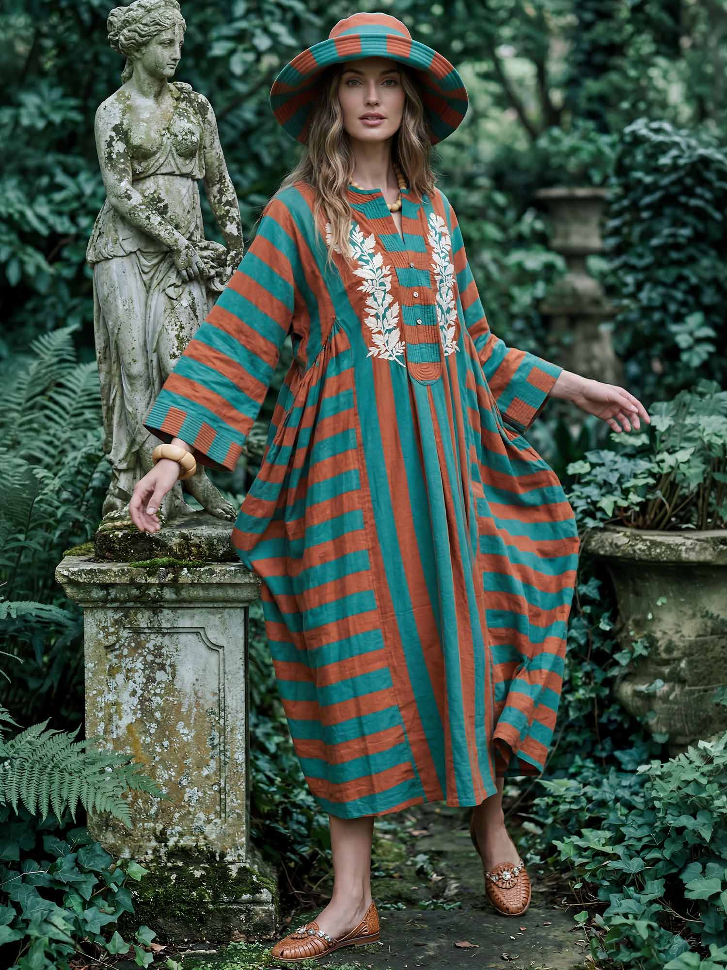 Bijan Cotton Dress 