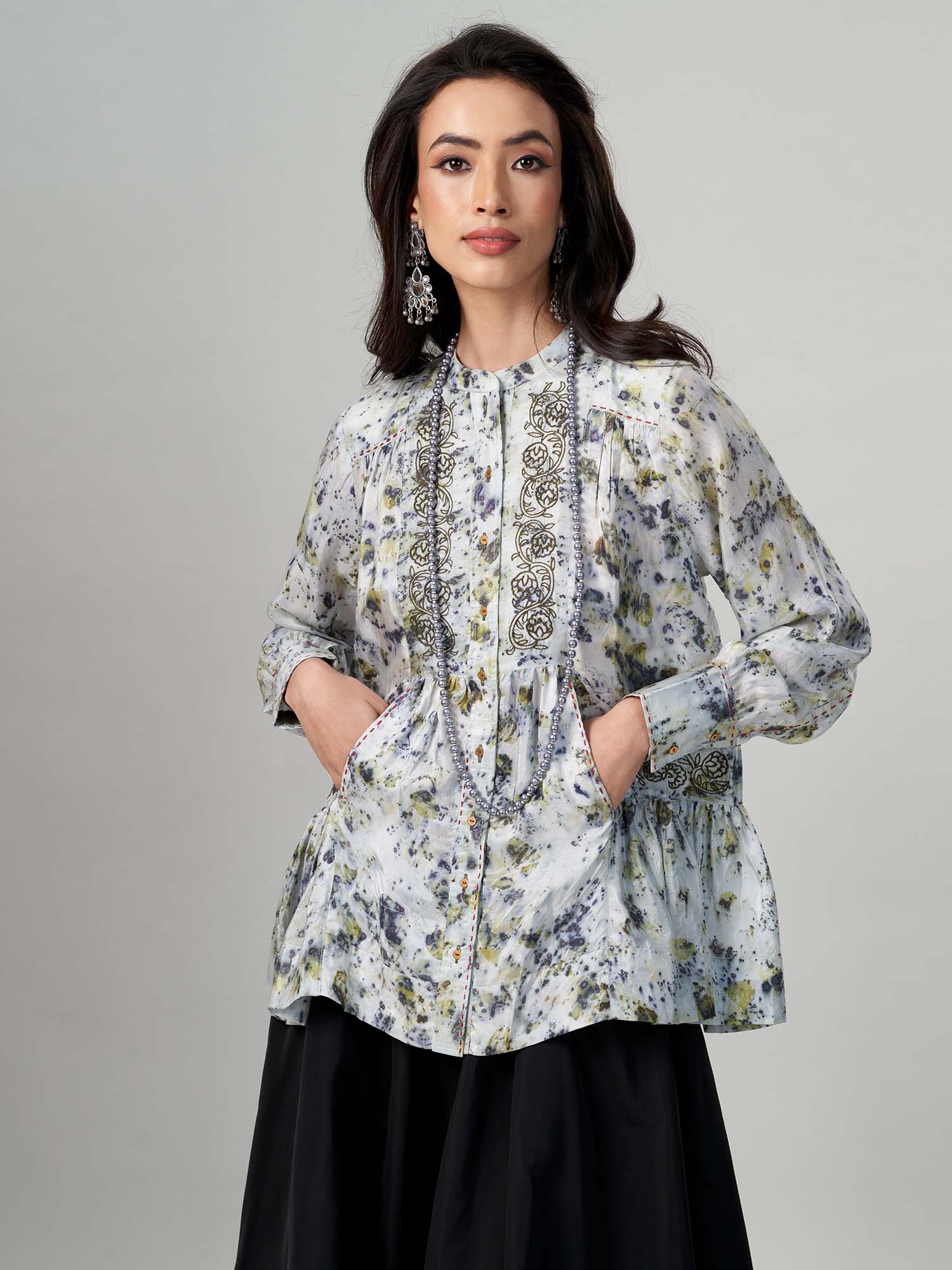 Bororo Silk Top