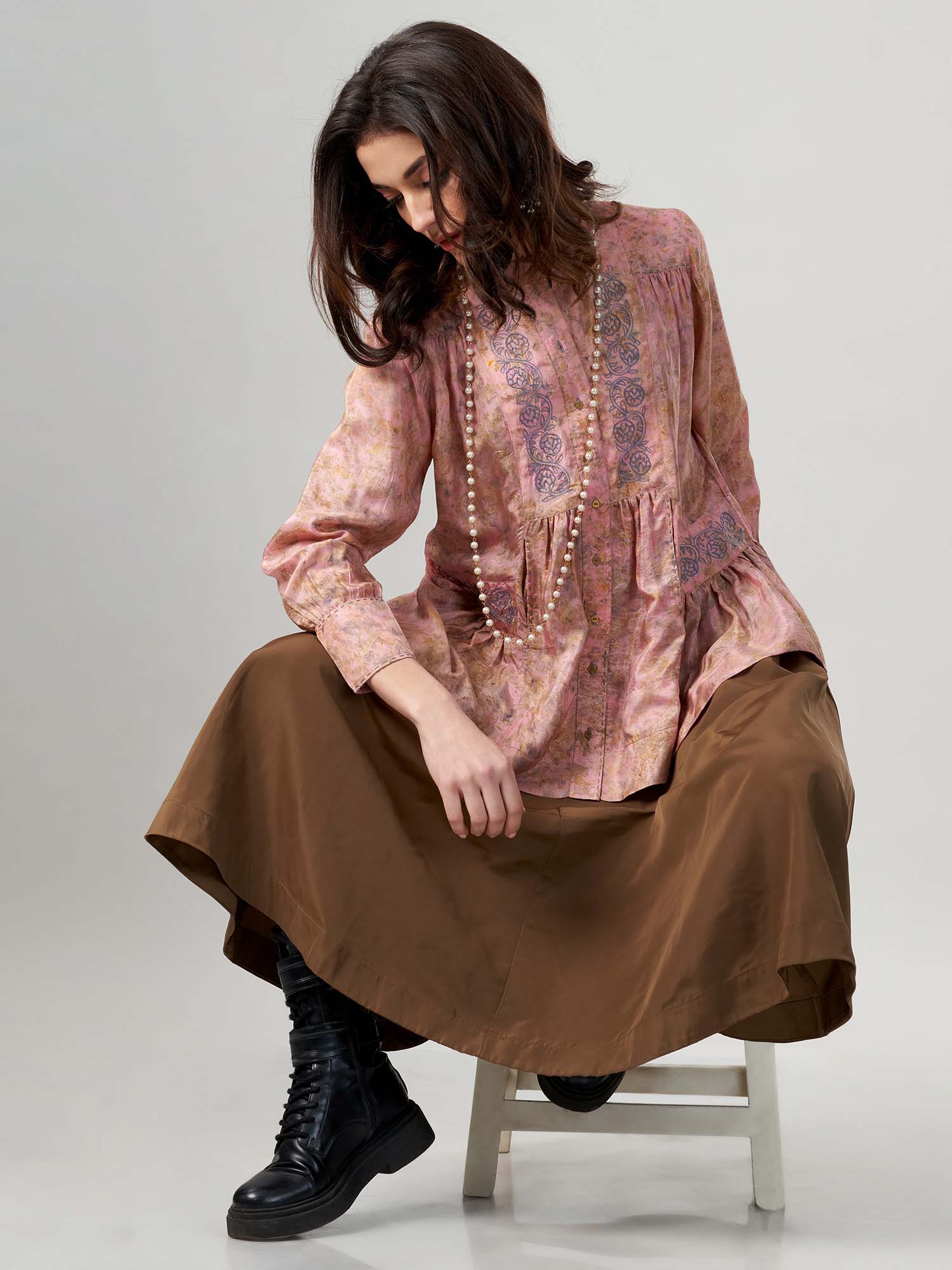 Bororo Silk Top