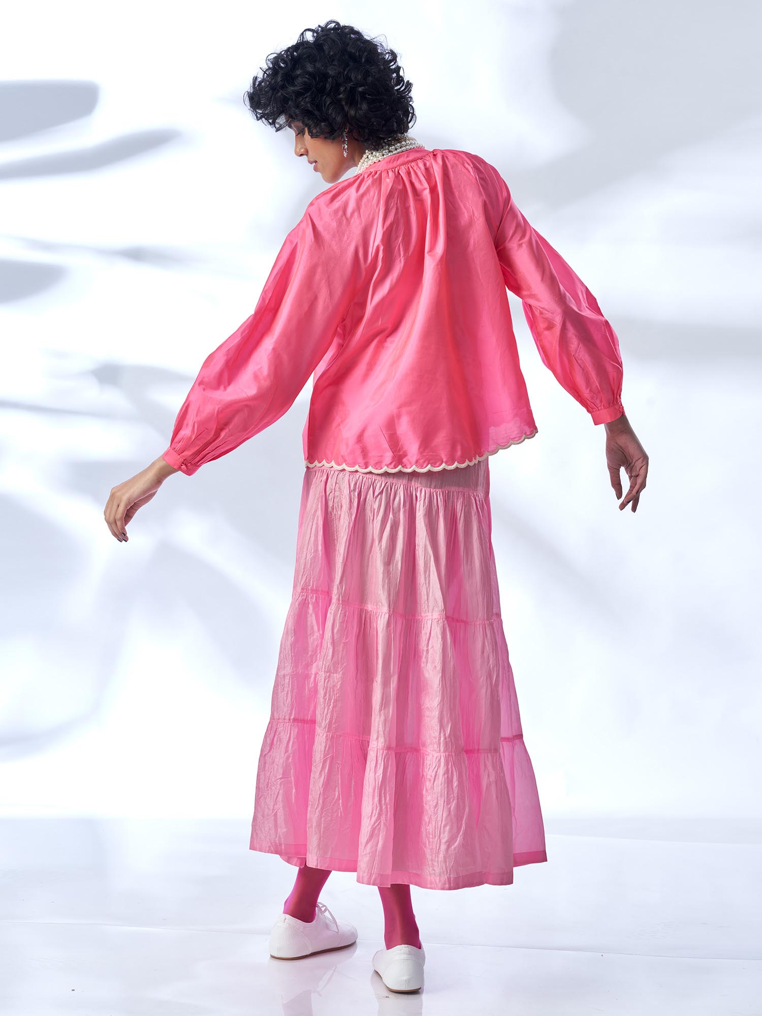 Carnival Silk Skirt