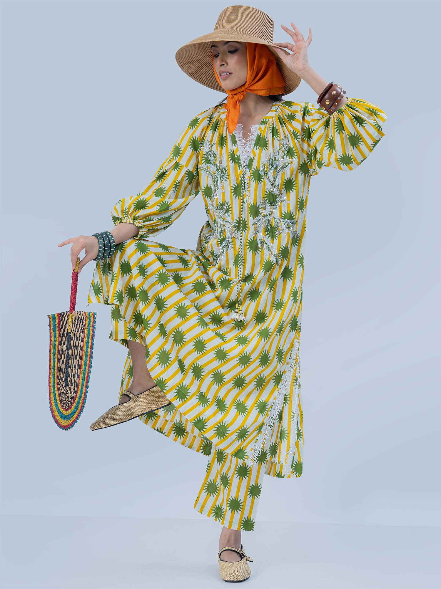 Clymene Cotton Dress