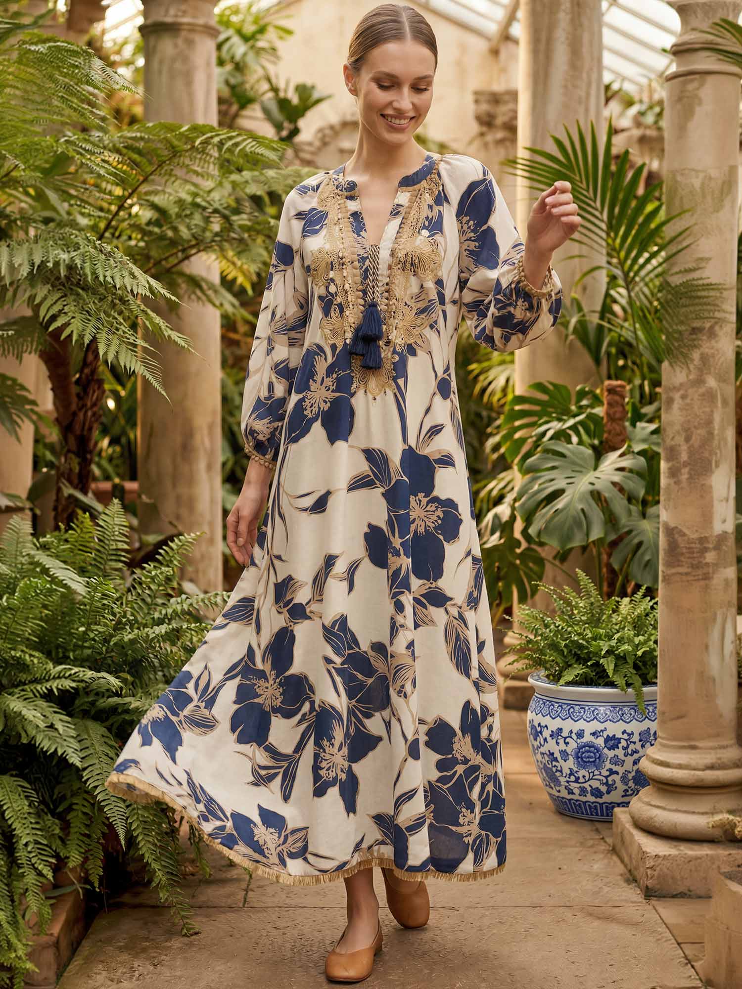 Delphi Cotton Dress