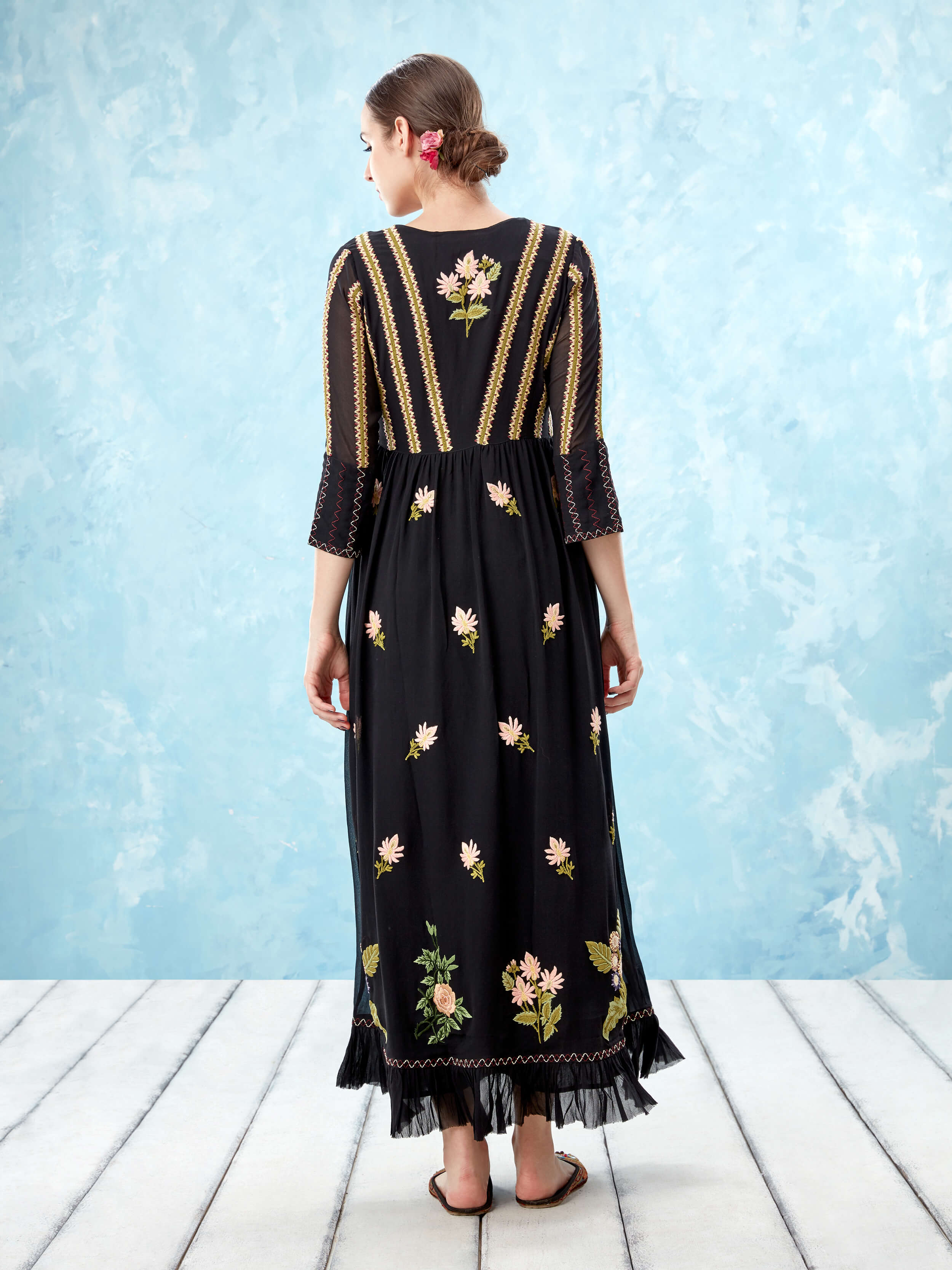 Elizabethan Gardens Maxi Dress