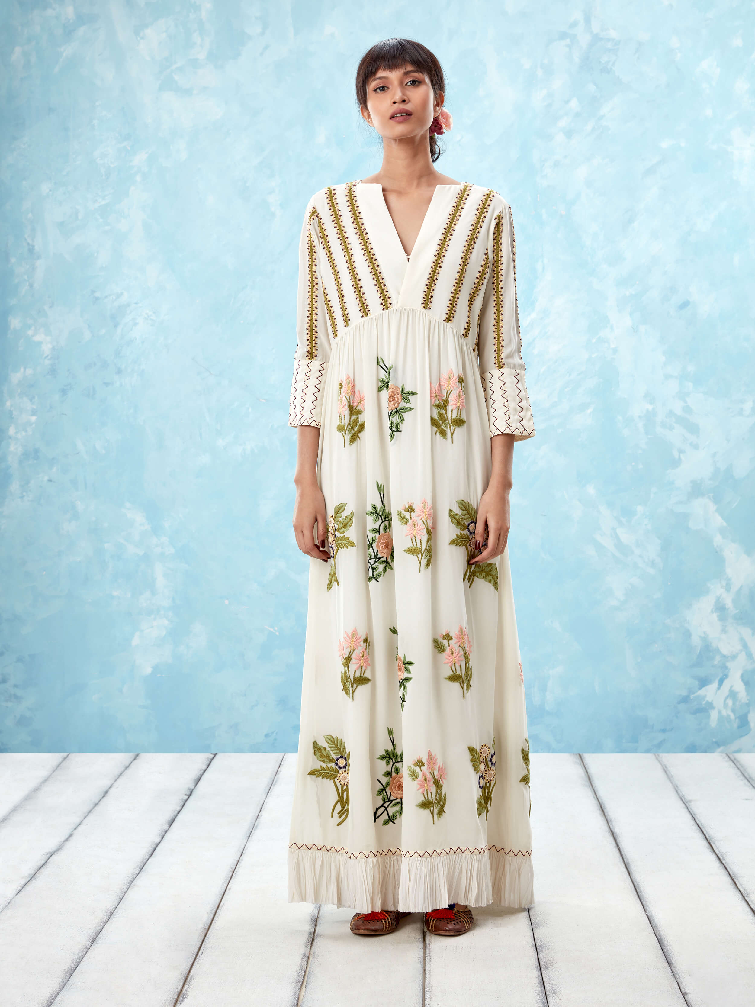 Elizabethan Gardens Maxi Dress
