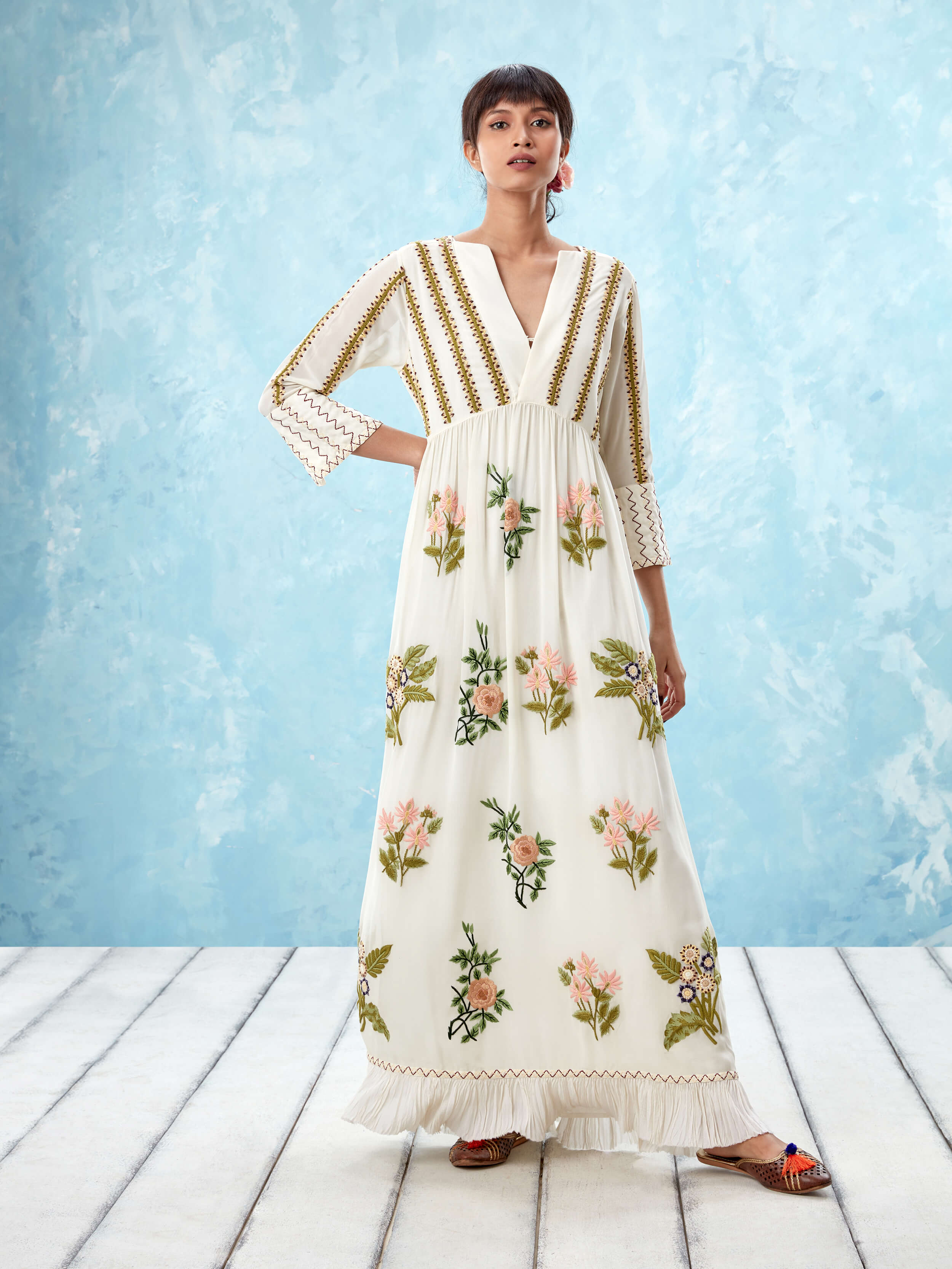 Elizabethan Gardens Maxi Dress