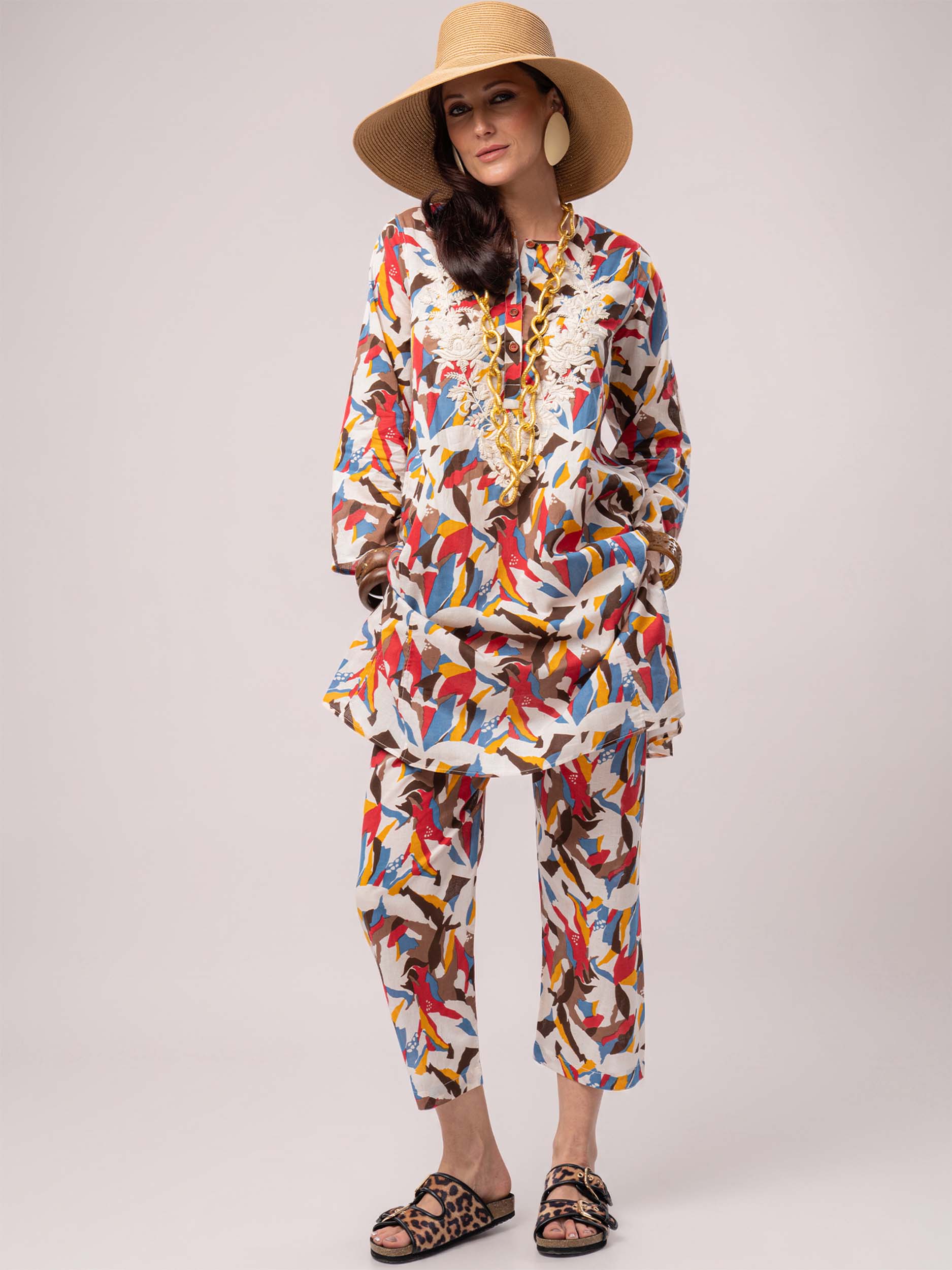 Fiori Cotton Twinset