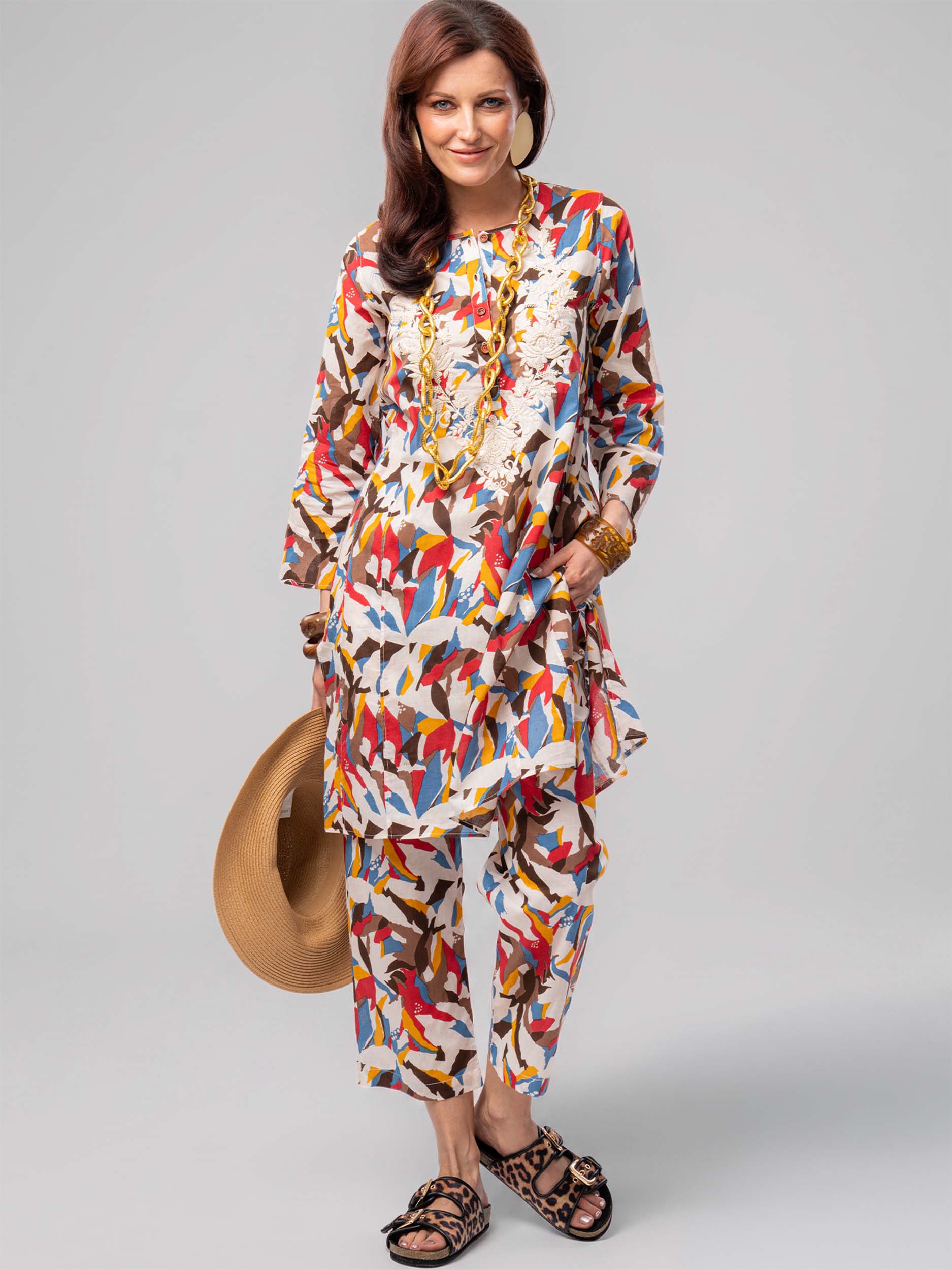 Fiori Cotton Twinset
