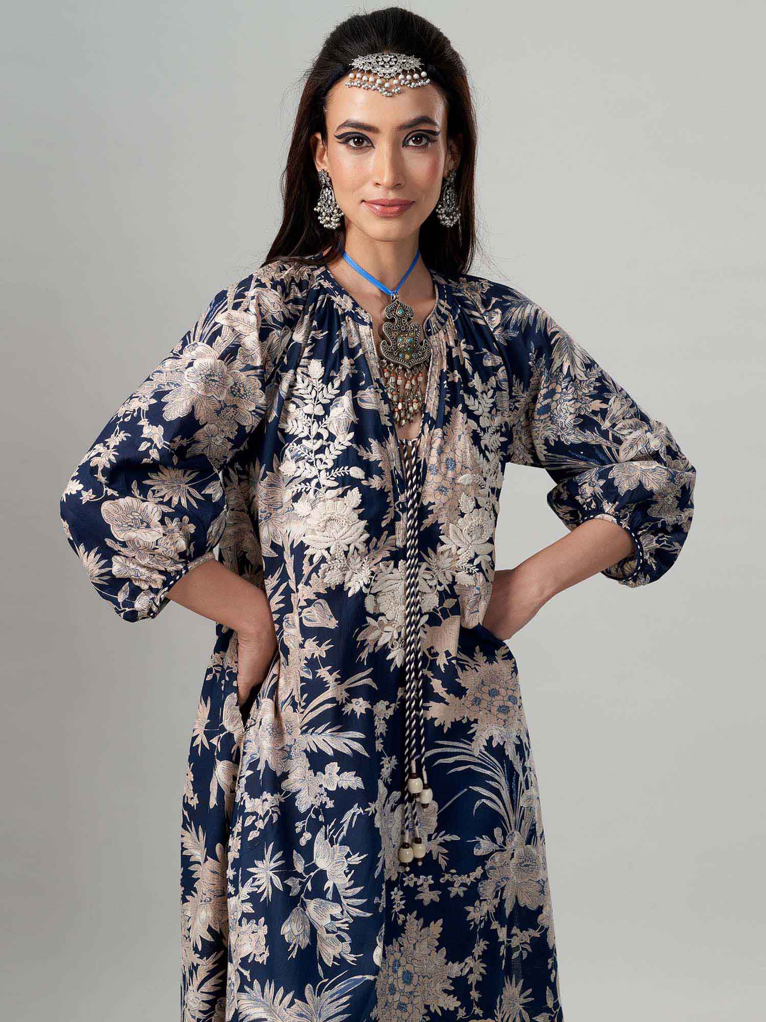 Guljan Cotton Kaftan