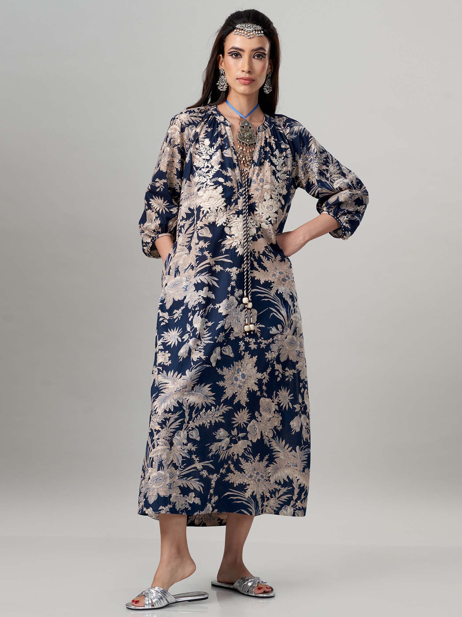 Guljan Cotton Kaftan