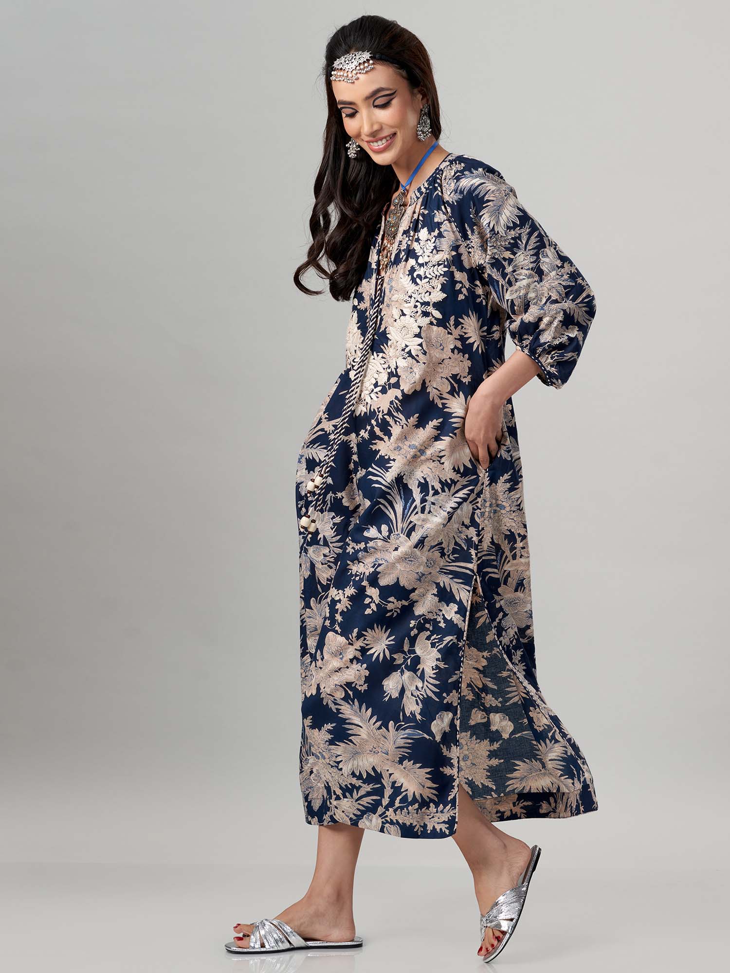 Guljan Cotton Kaftan