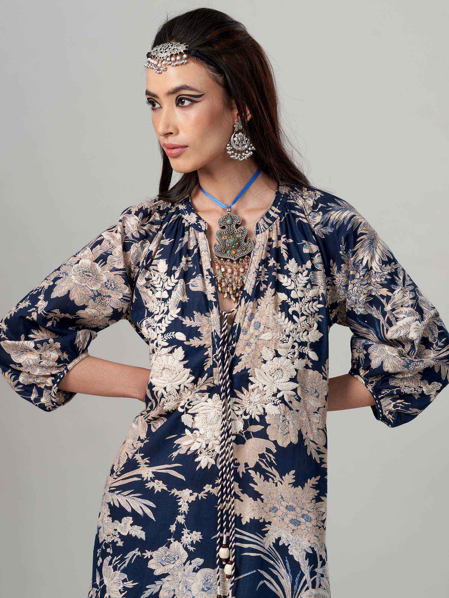 Guljan Cotton Kaftan