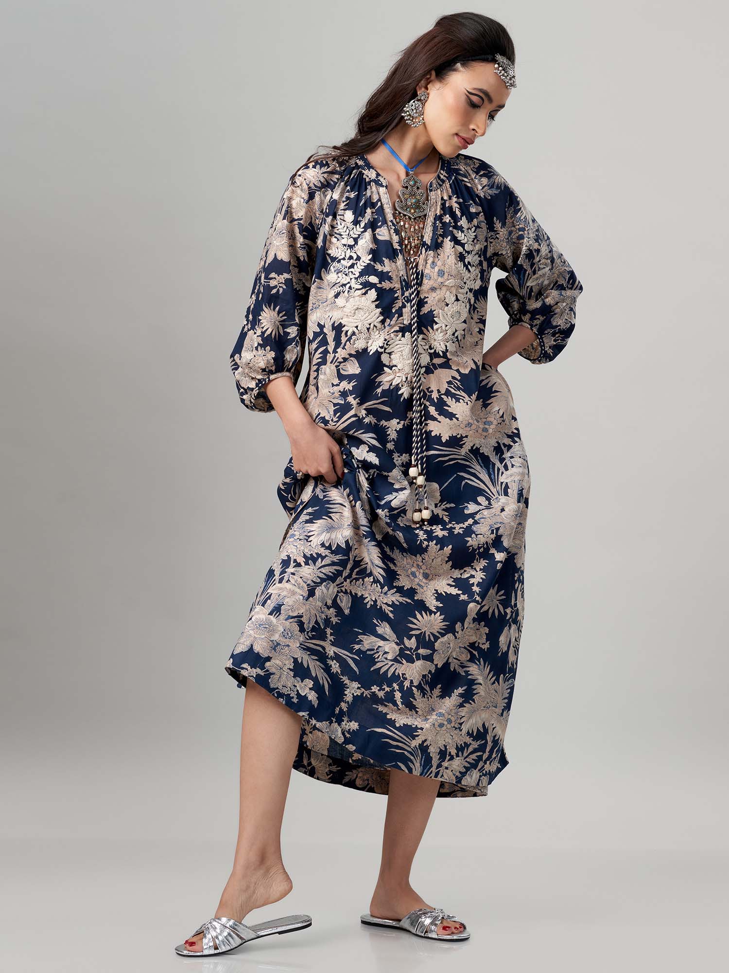 Guljan Cotton Kaftan