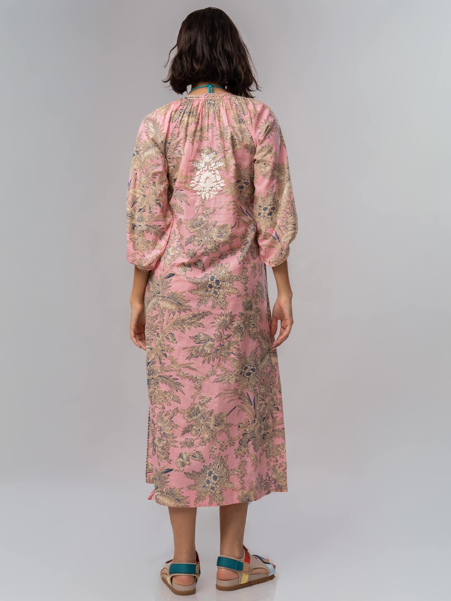 Guljan Cotton Print Dress