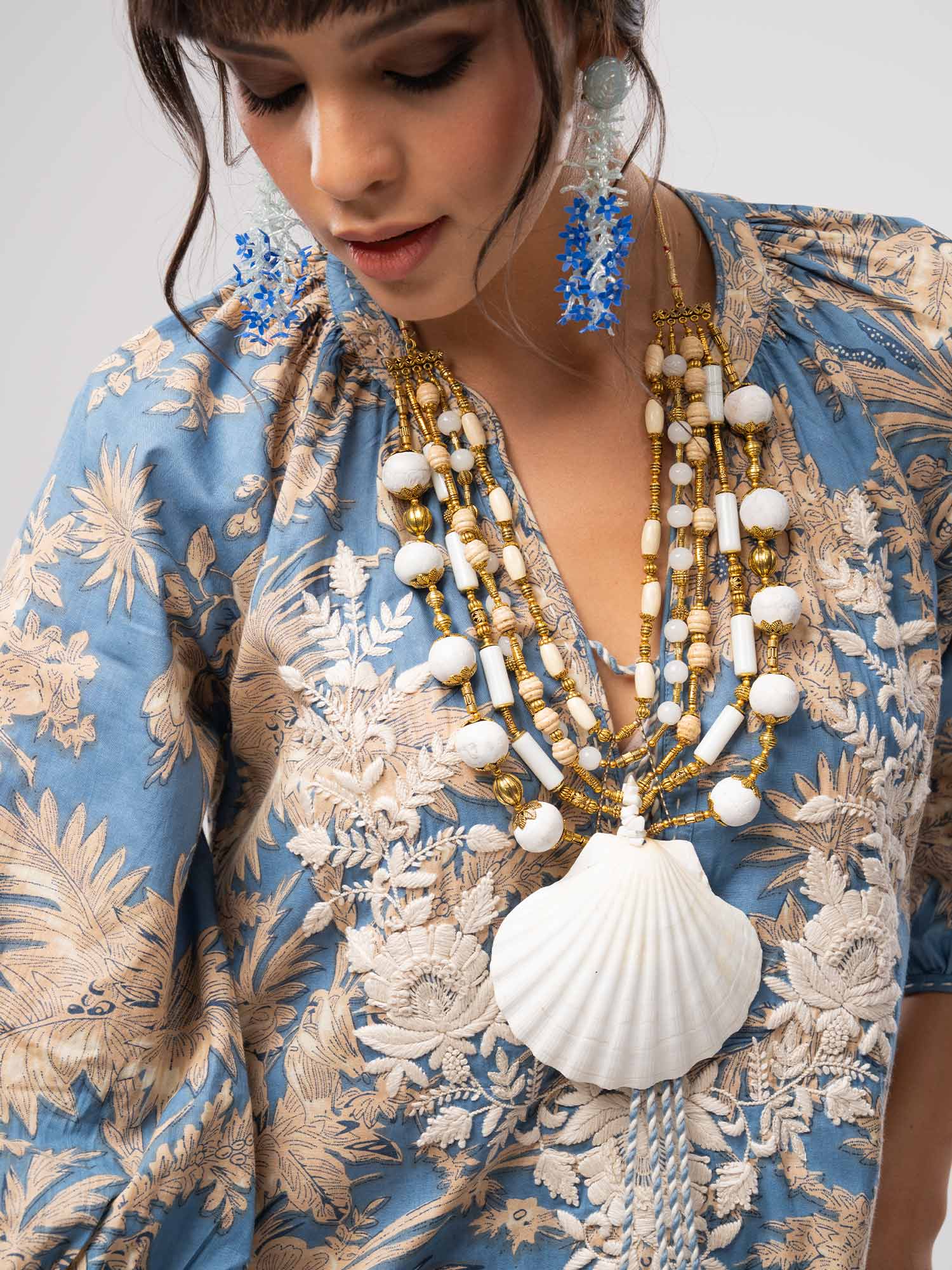 Guljan Cotton Print Dress