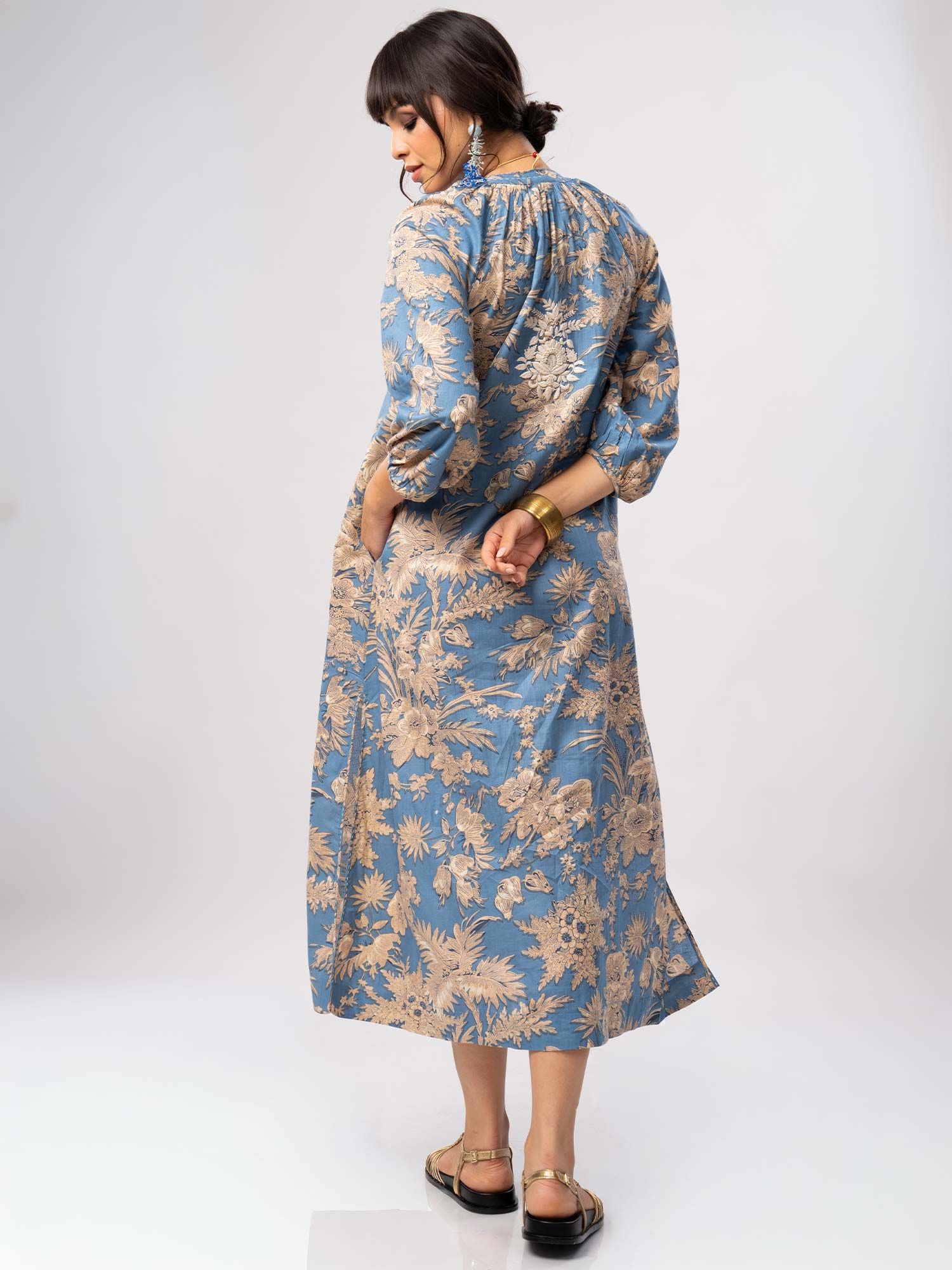 Guljan Cotton Print Dress