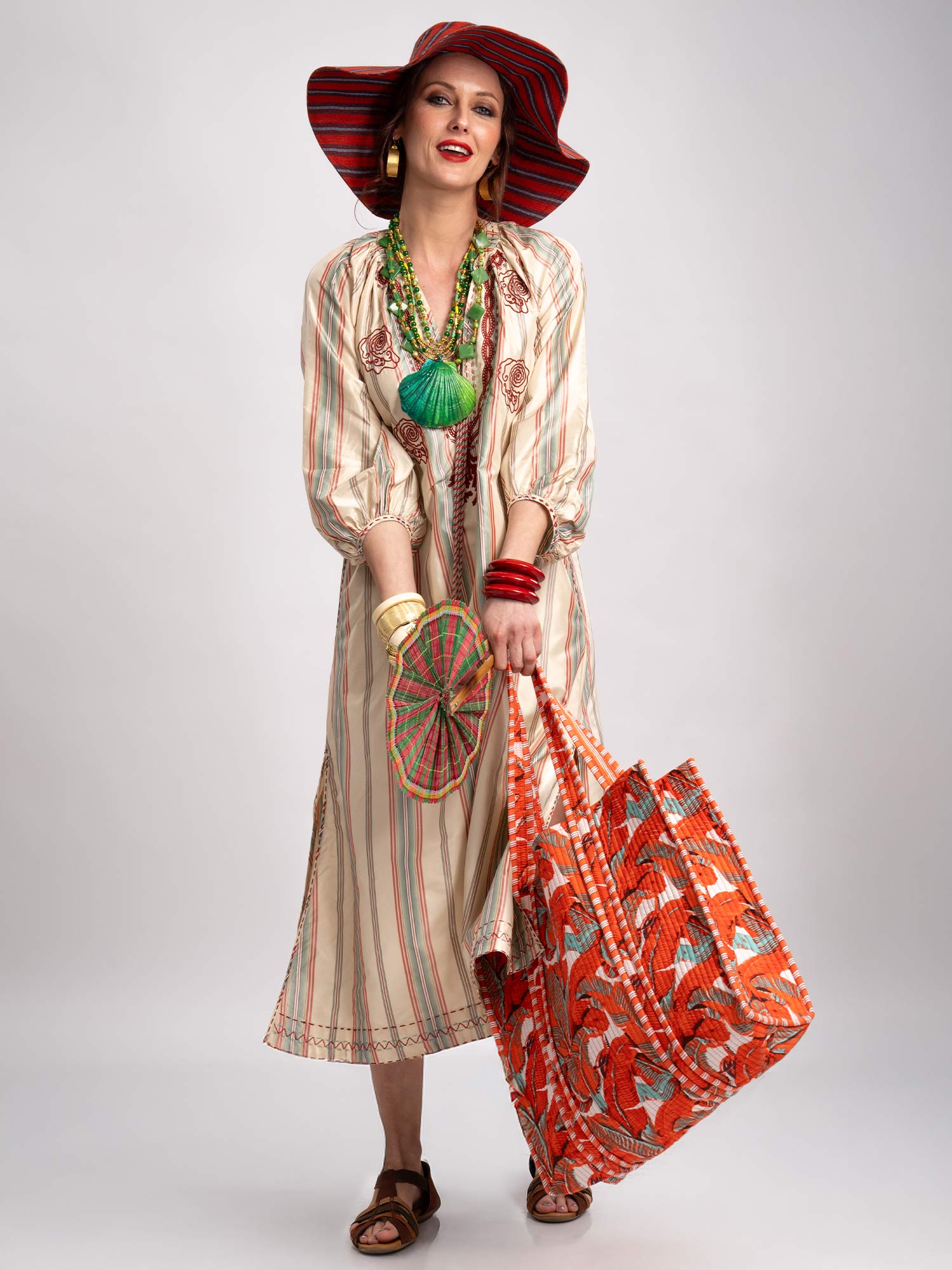 Iberian Taffeta Silk Dress