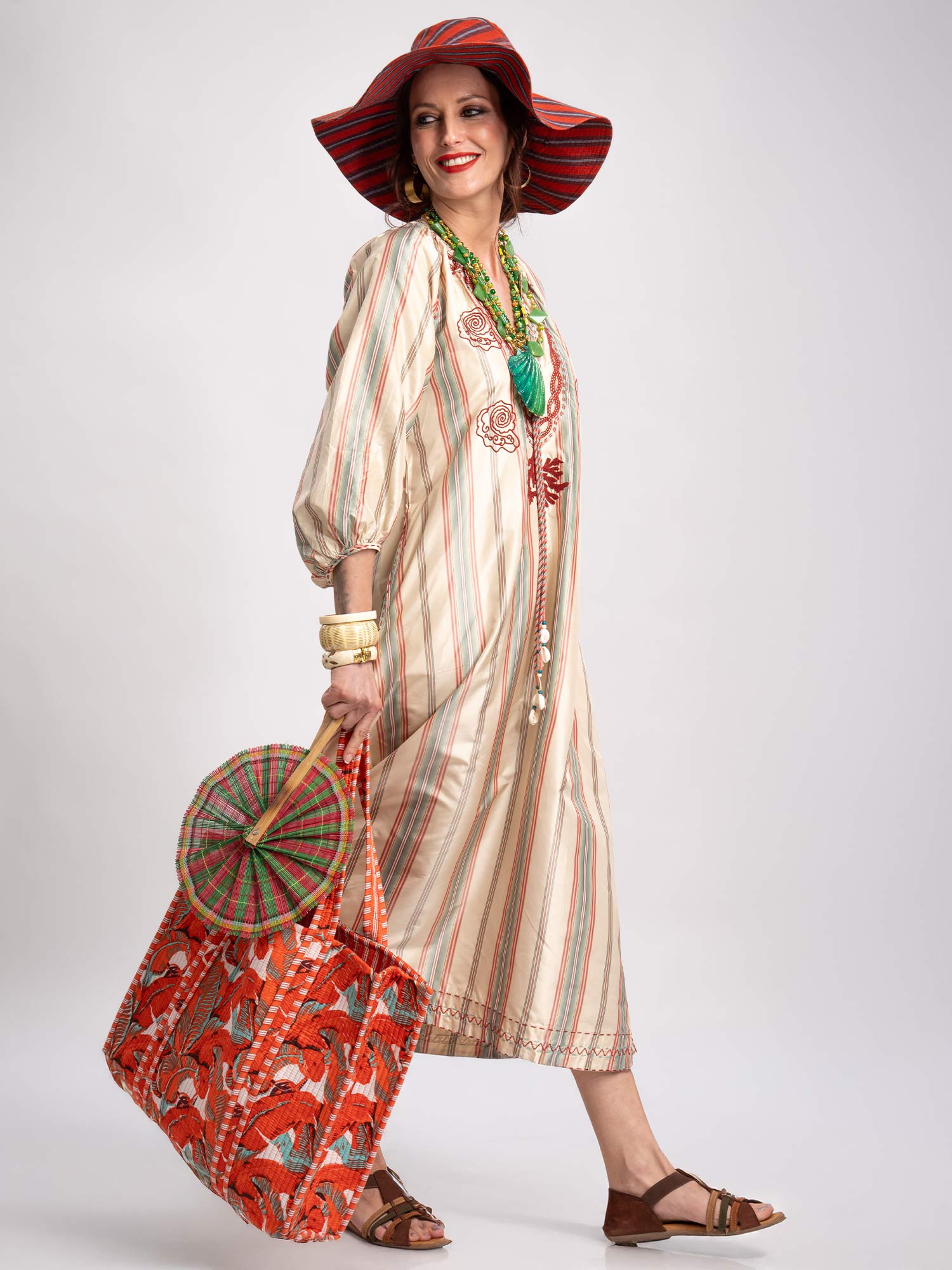 Iberian Taffeta Silk Dress