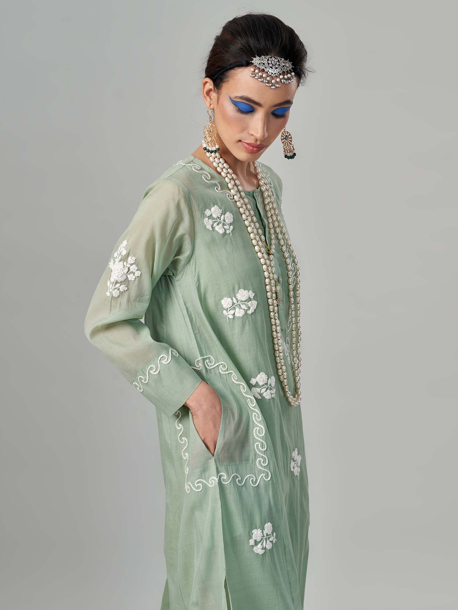 Jiva Cotton Silk Dress