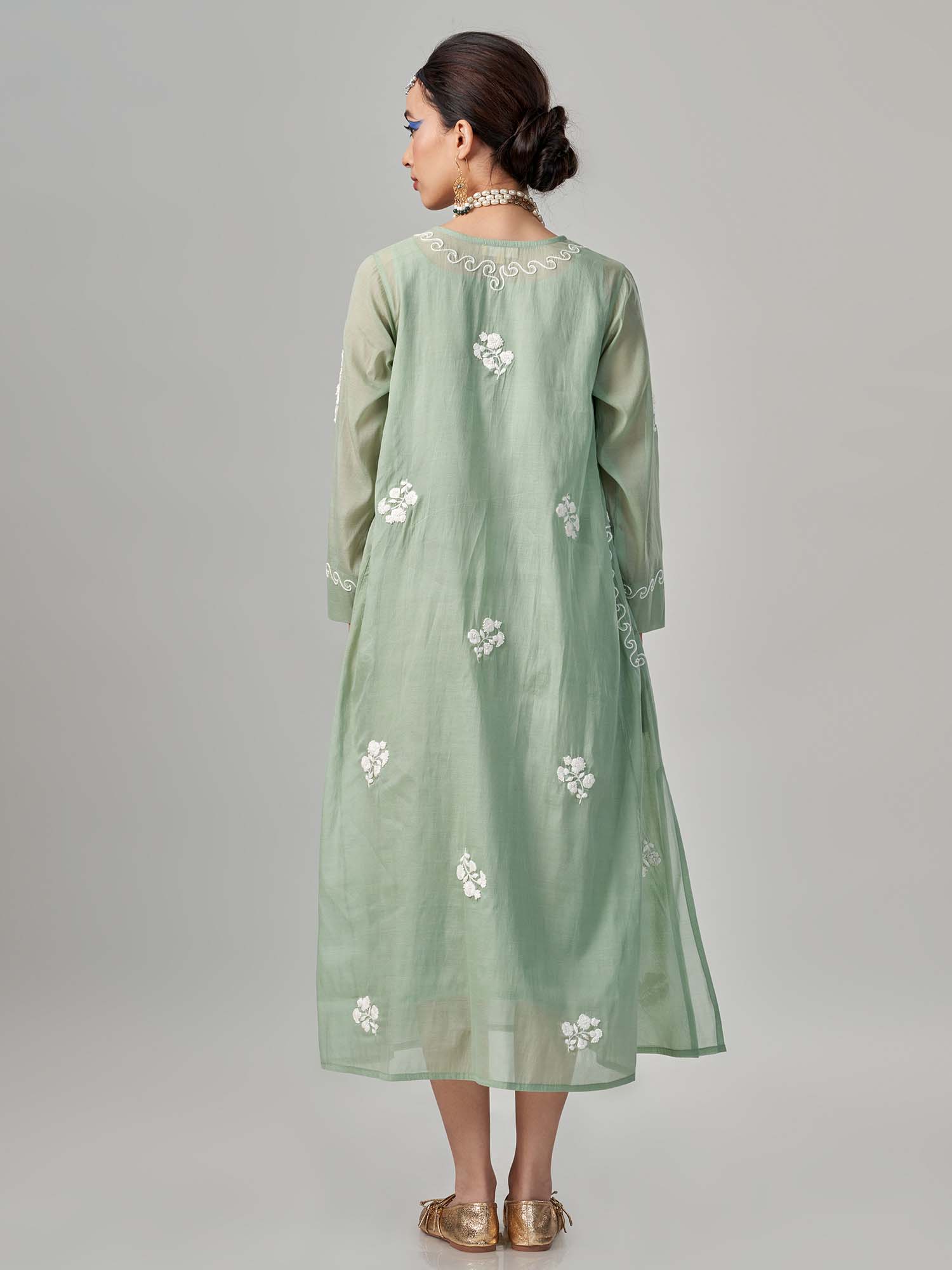 Jiva Cotton Silk Dress
