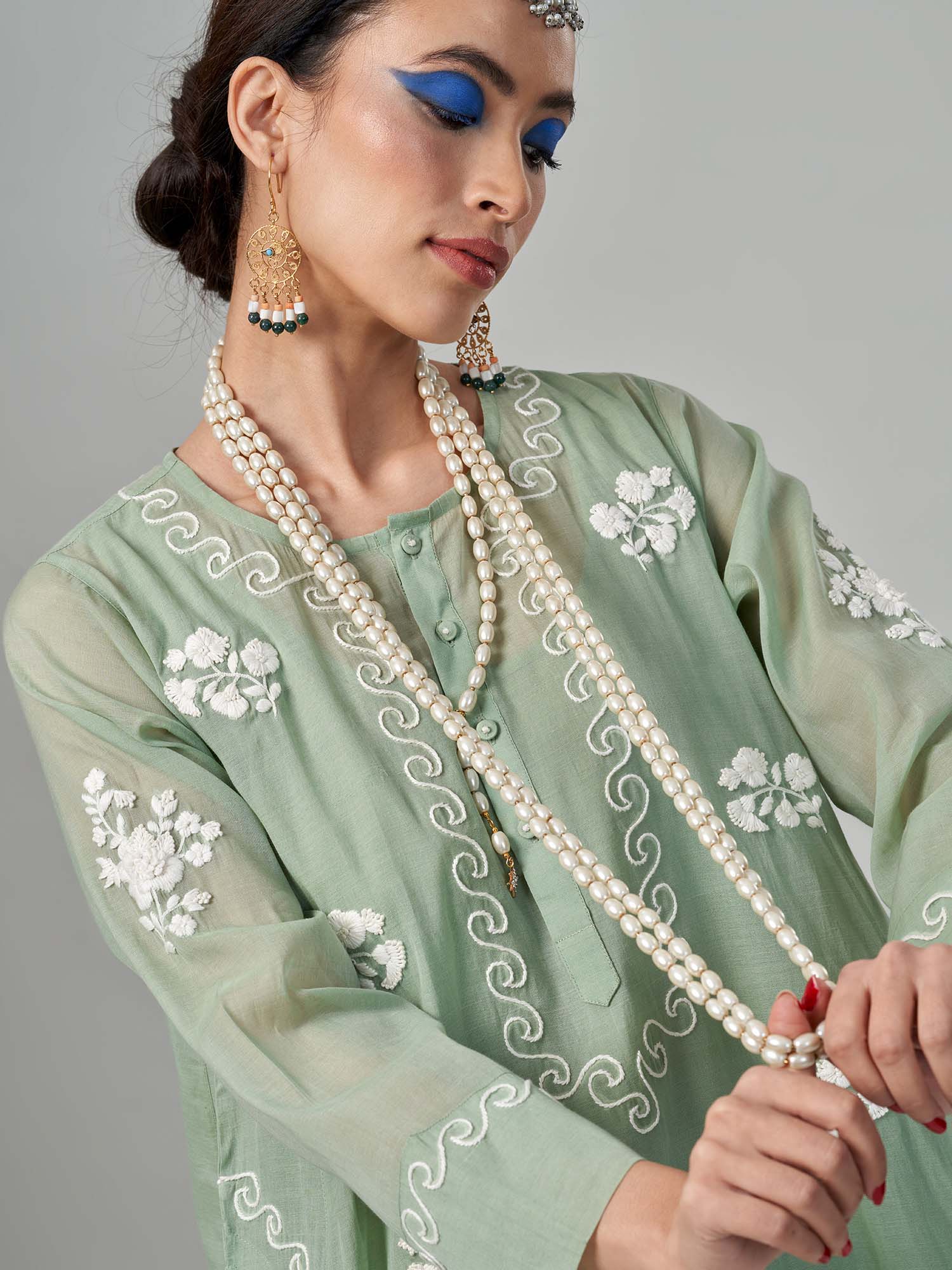 Jiva Cotton Silk Dress