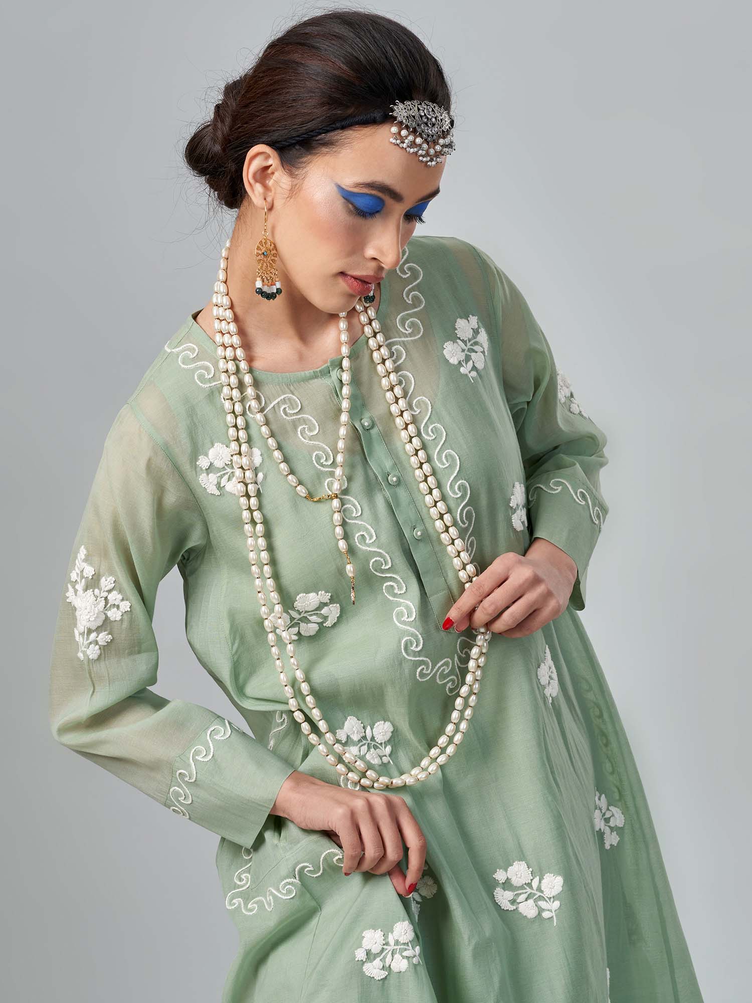 Jiva Cotton Silk Dress