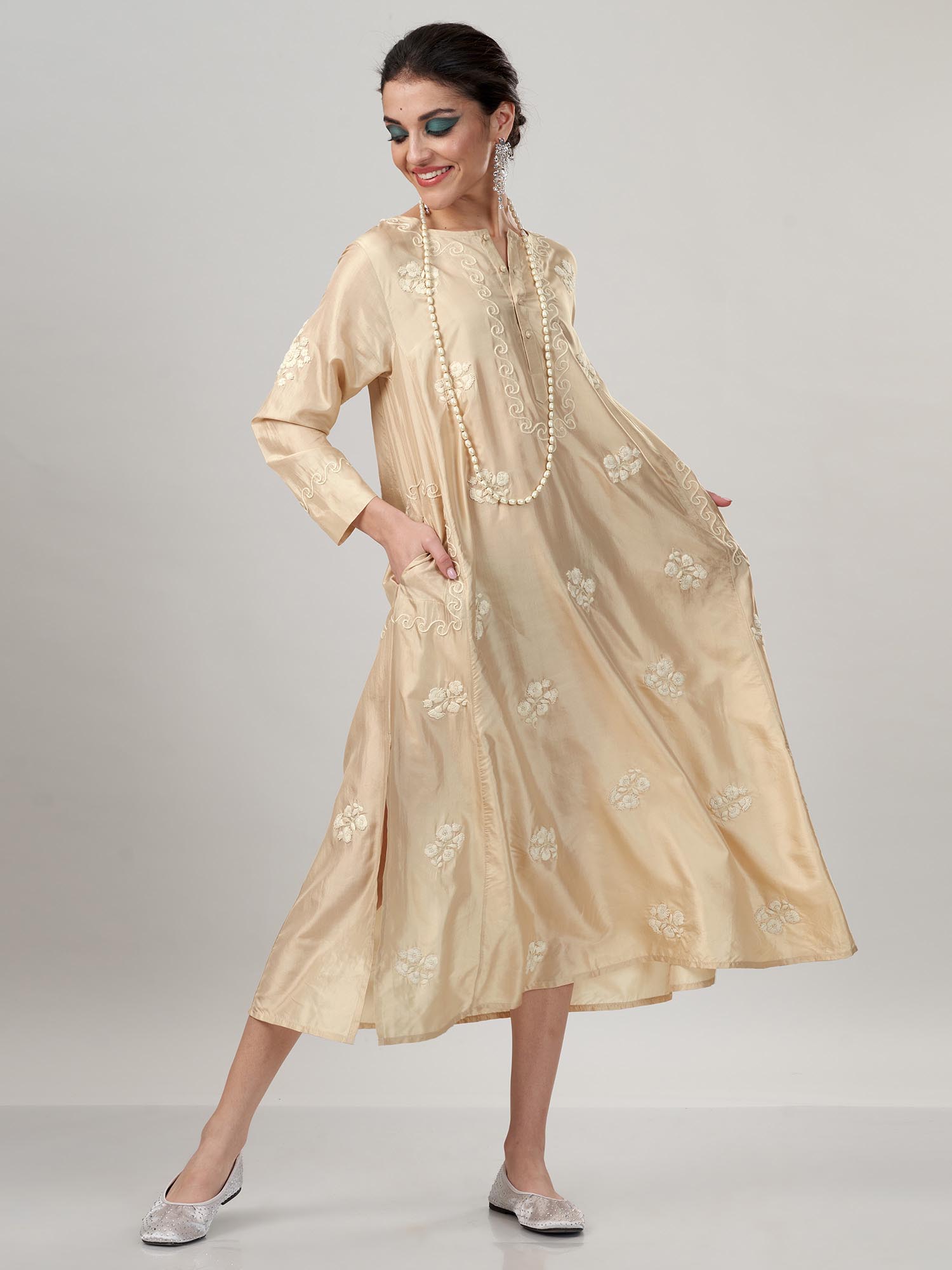 Jiva Silk Dress
