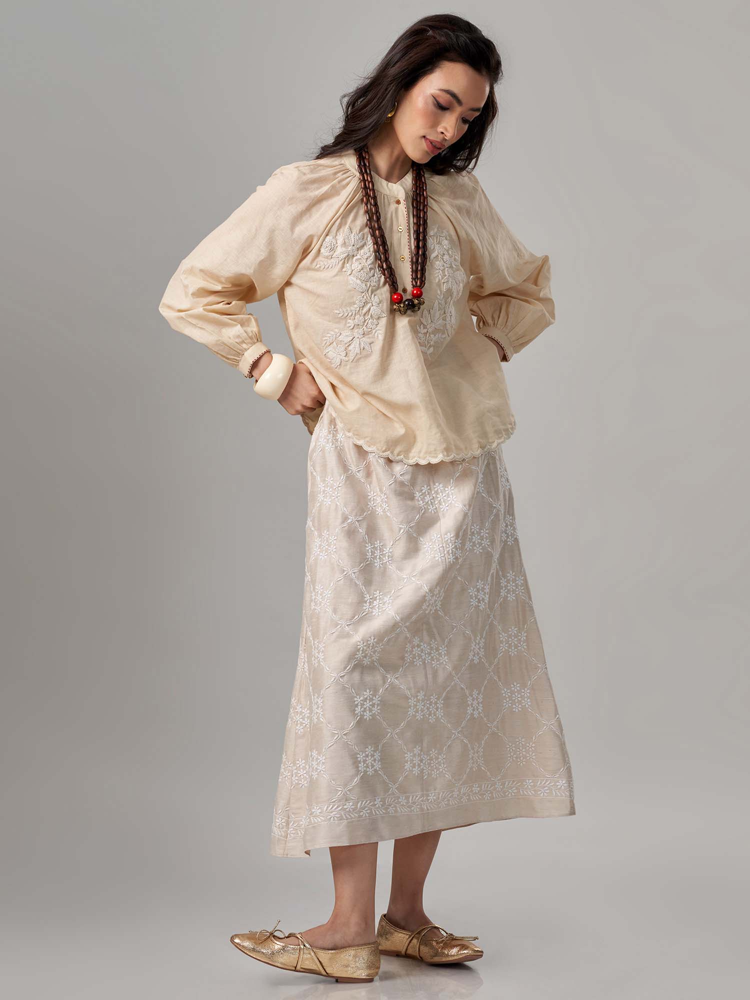 Juliet Khadi Cotton Top