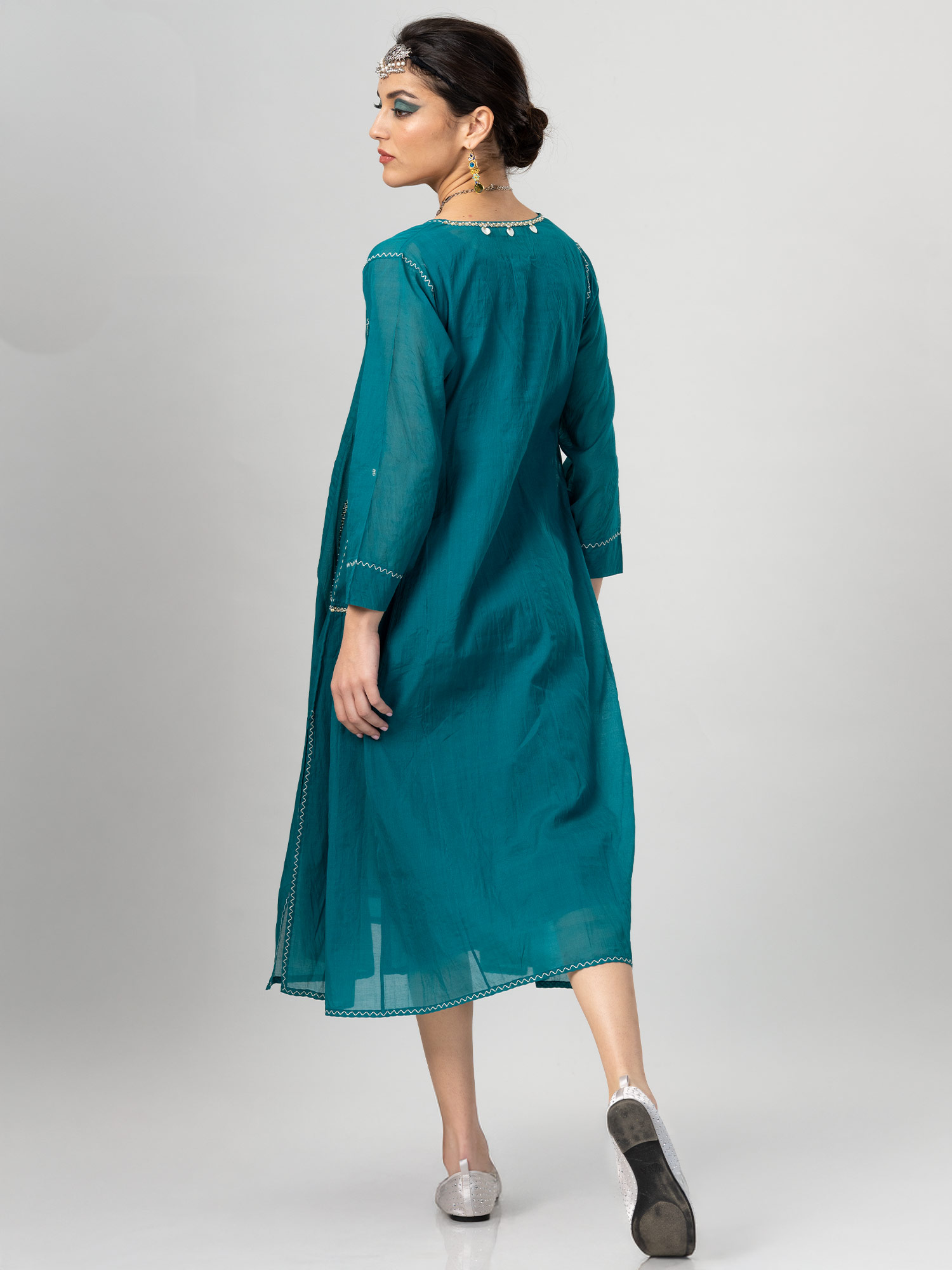 Khirama Handwoven Kaftan