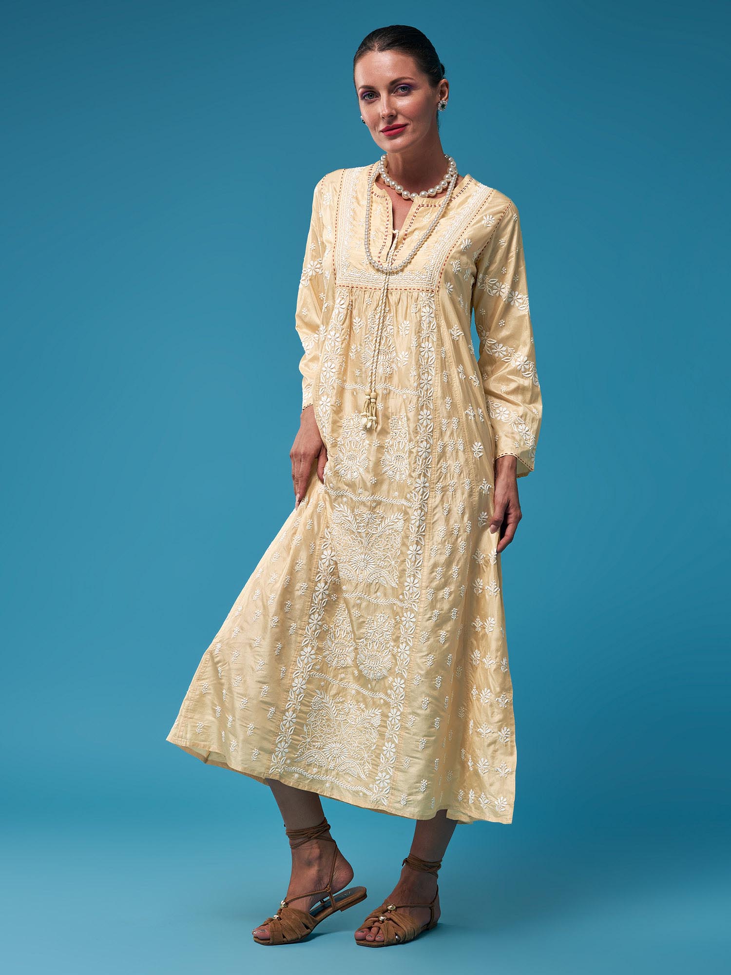 Keshan Silk Dress