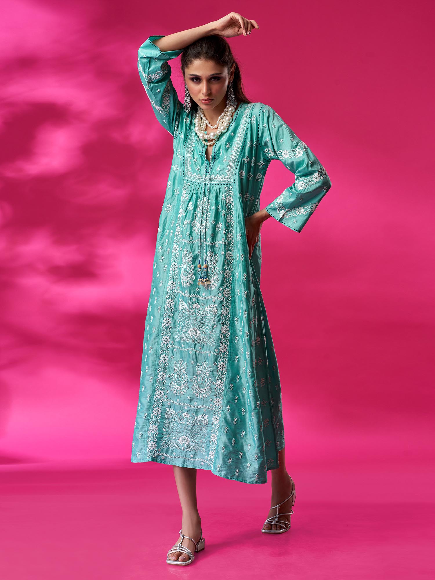 Keshan Silk Dress