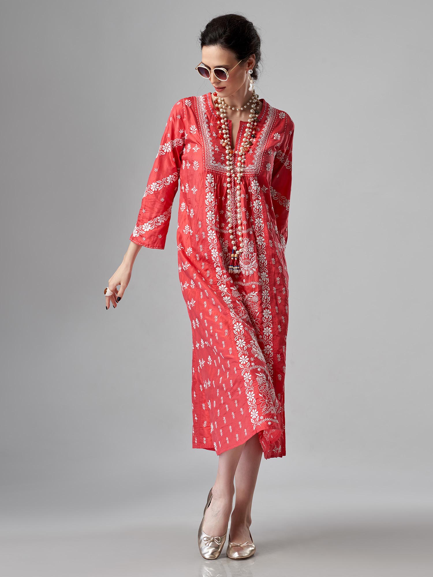 Keshan Silk Dress